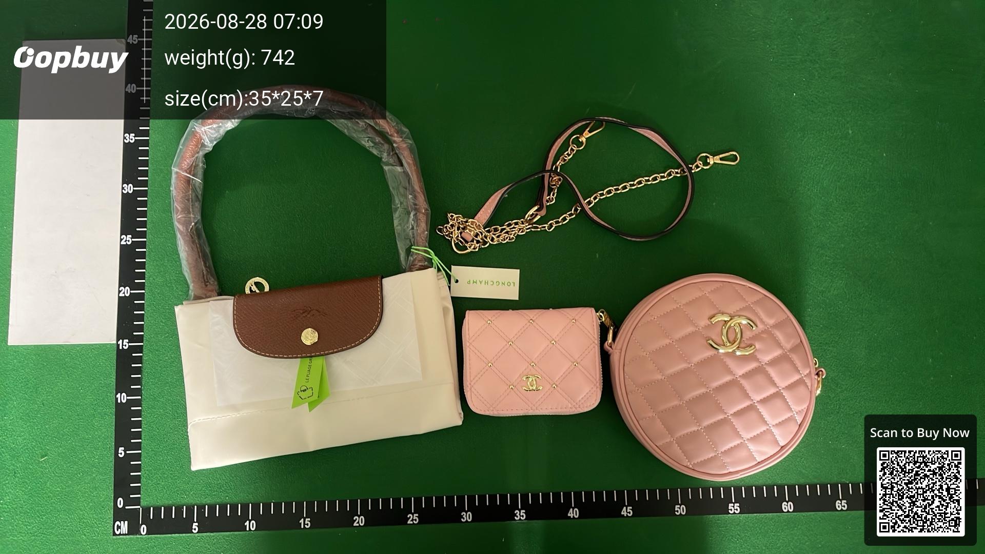 Foto QC 3 de Longchamp Le Pliage Energy Handbag S Khaki