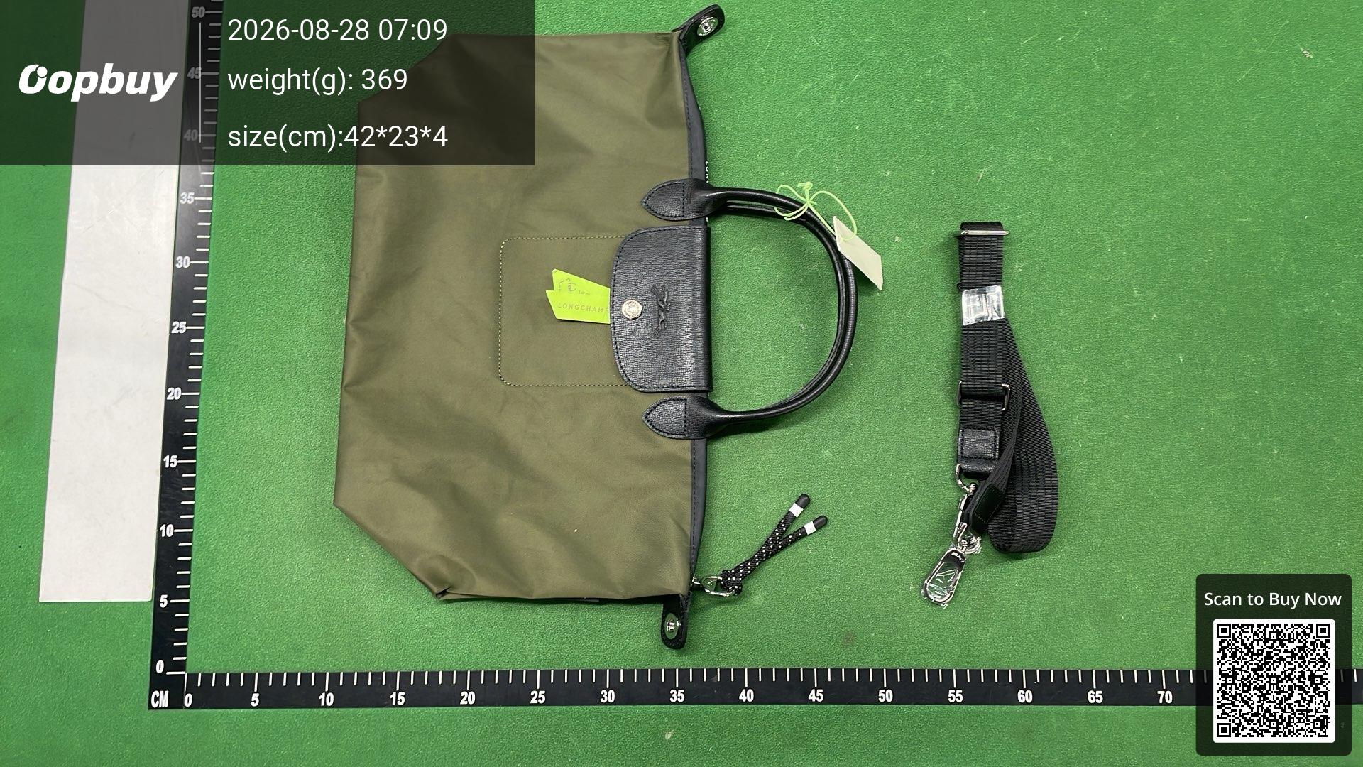 Foto QC 6 de Longchamp Le Pliage Energy Handbag S Khaki