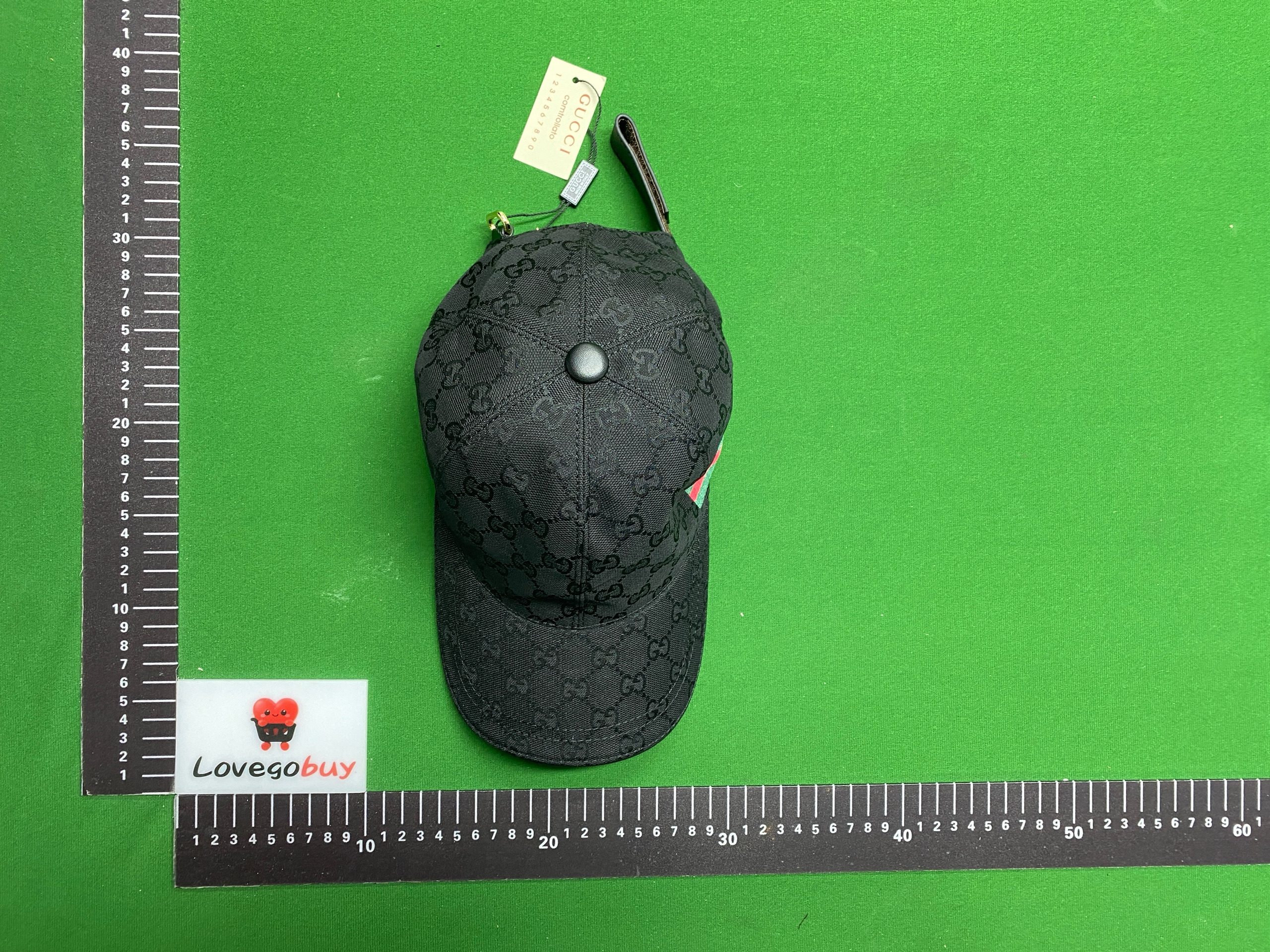 Foto QC 8 de Gucci GG Canvas Cap Blue