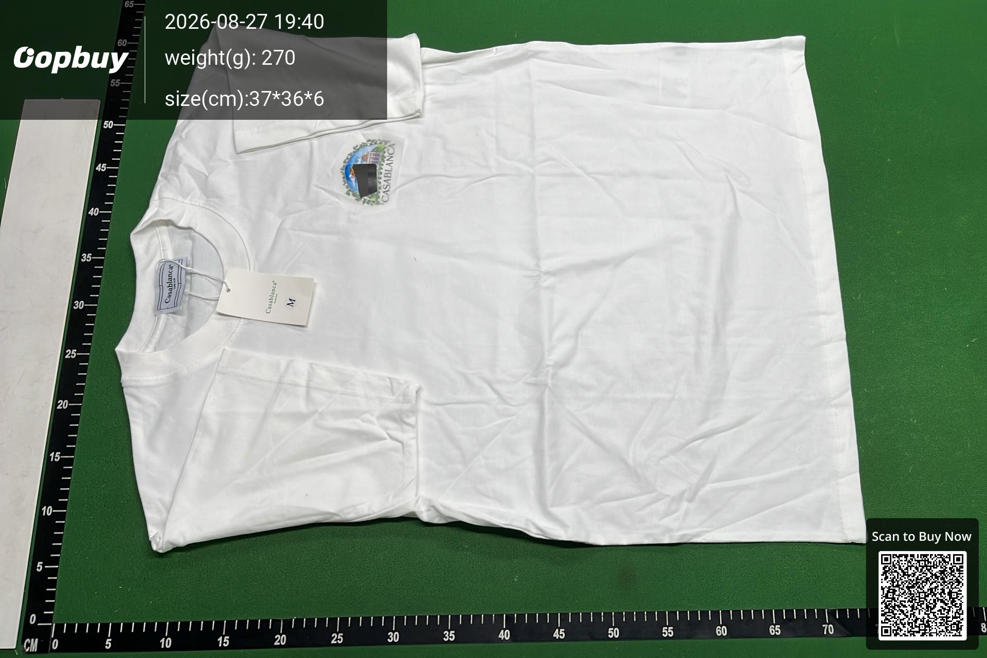 Foto QC 2 de Casablanca T-shirt Alebrije Armadillo White