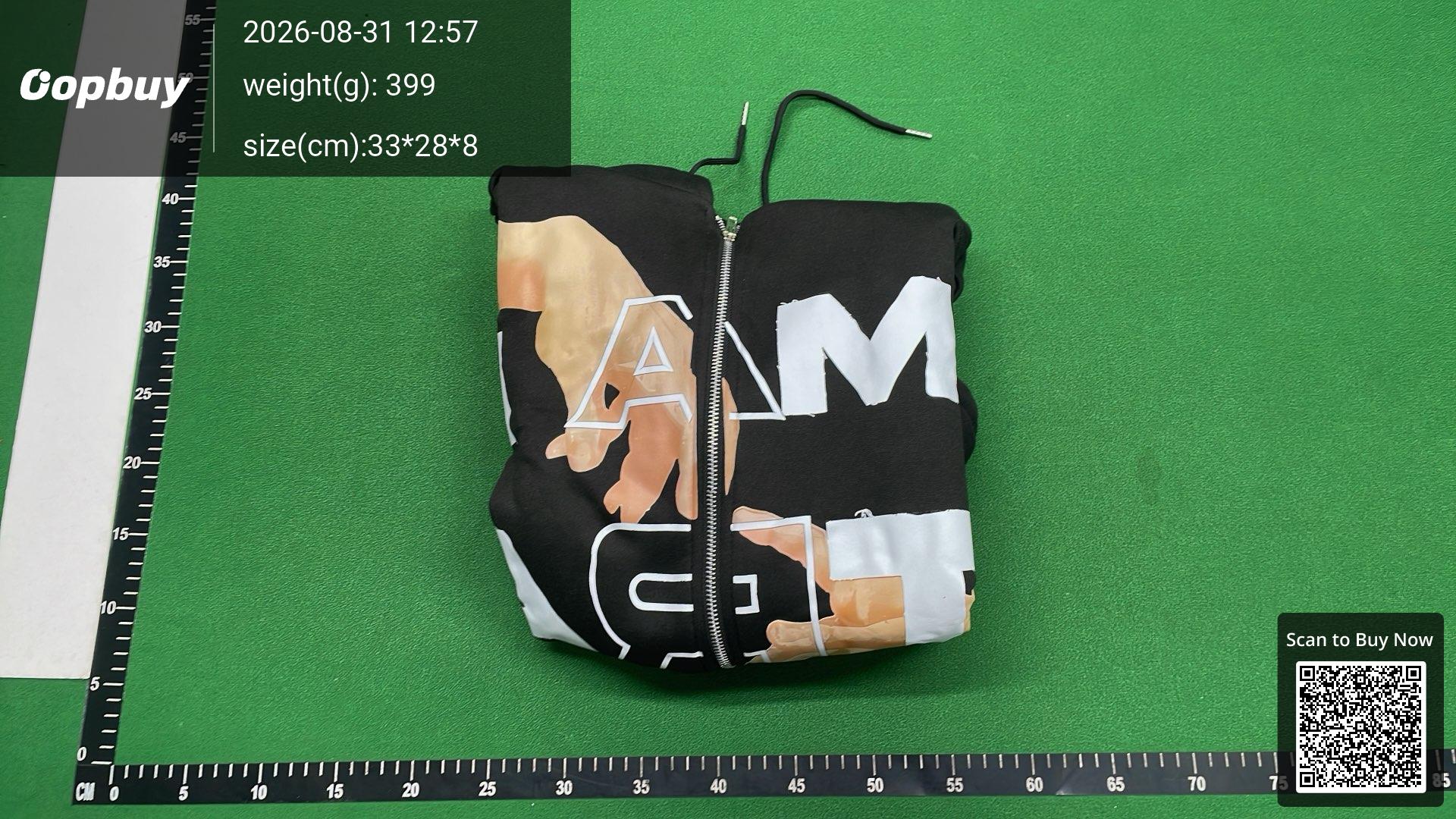 Foto QC 4 de Other TAMART Hoodie Gothic Star Graphic Black