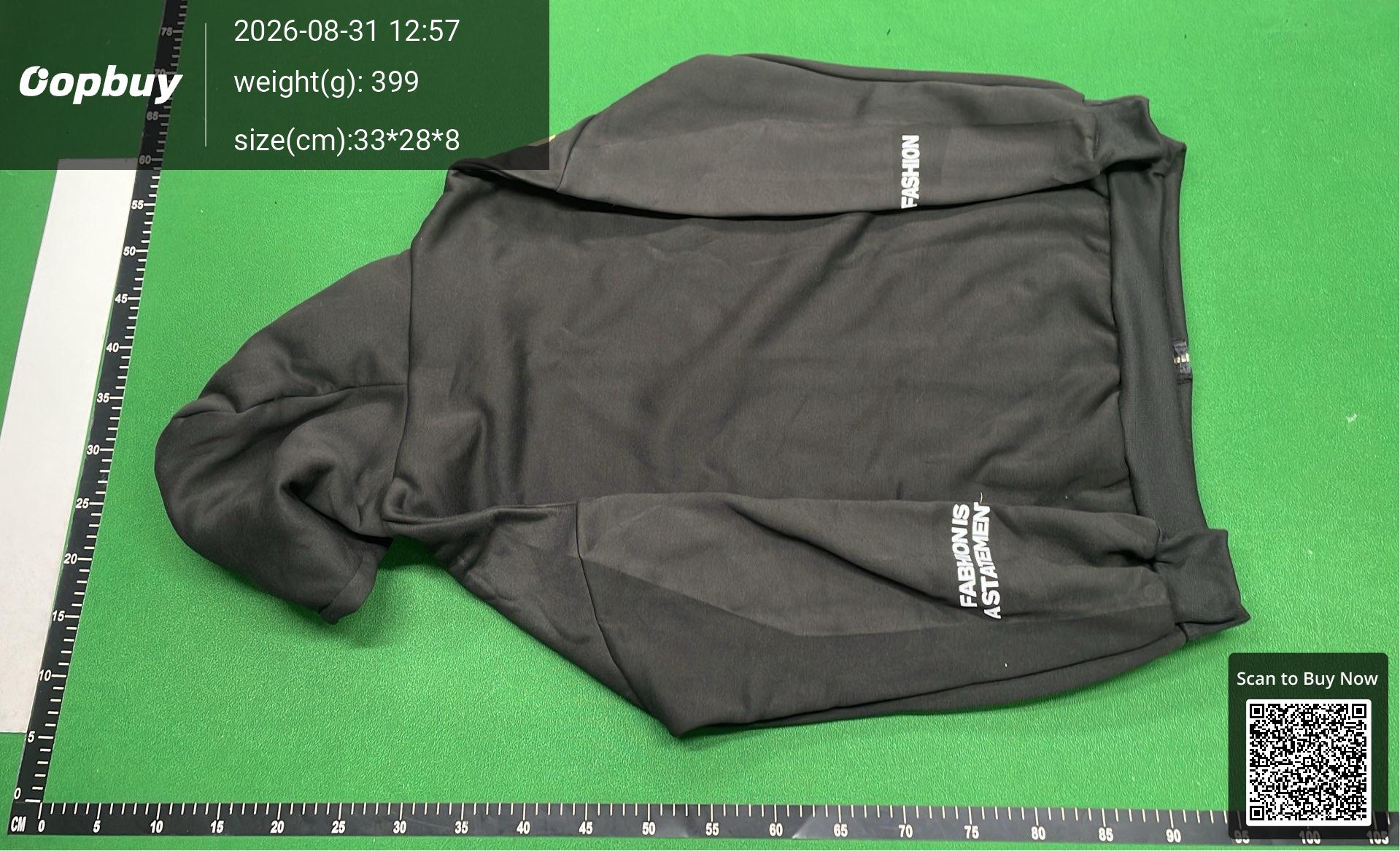 Foto QC 3 de Other TAMART Hoodie Gothic Star Graphic Black