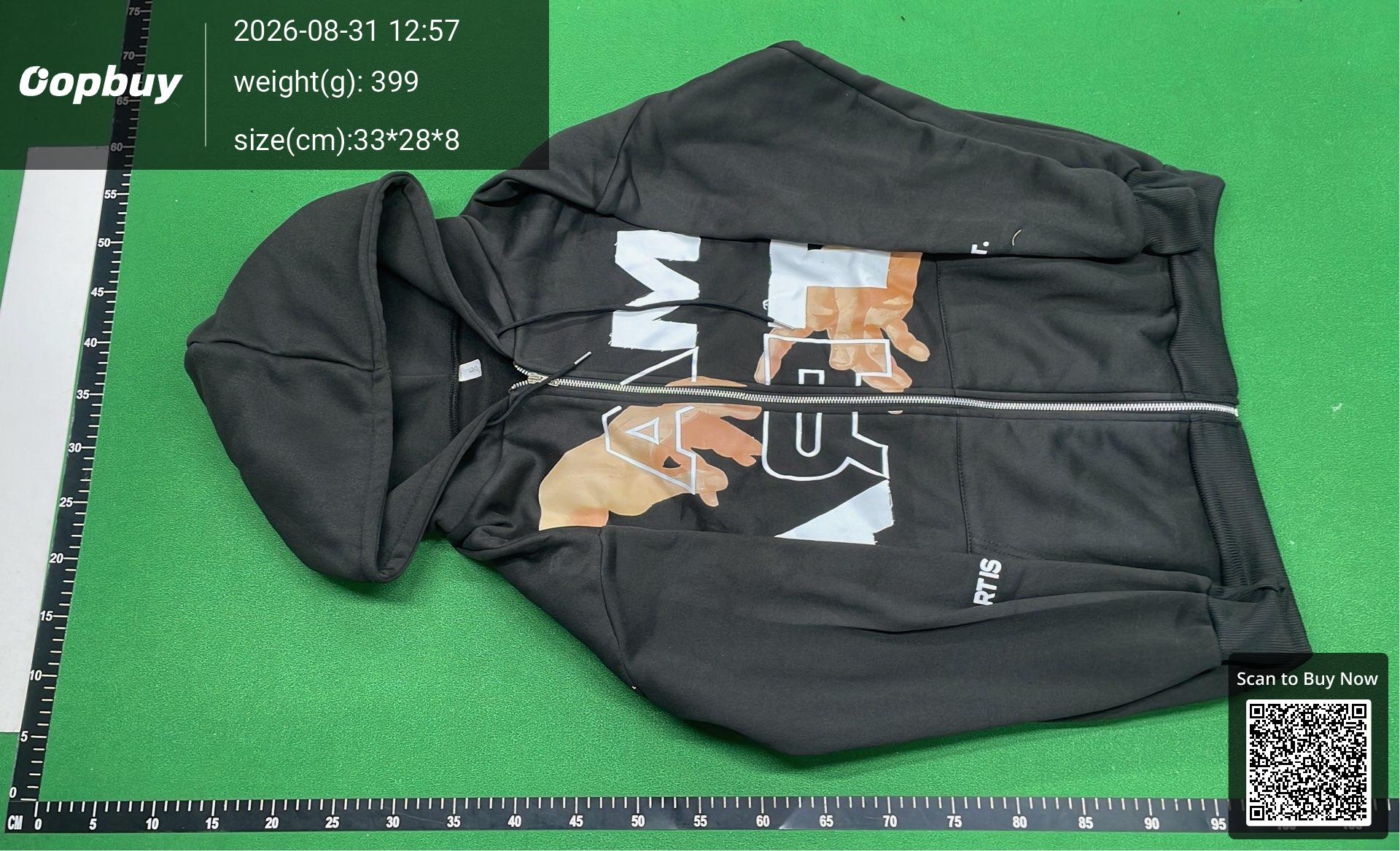 Foto QC 2 de Other TAMART Hoodie Gothic Star Graphic Black