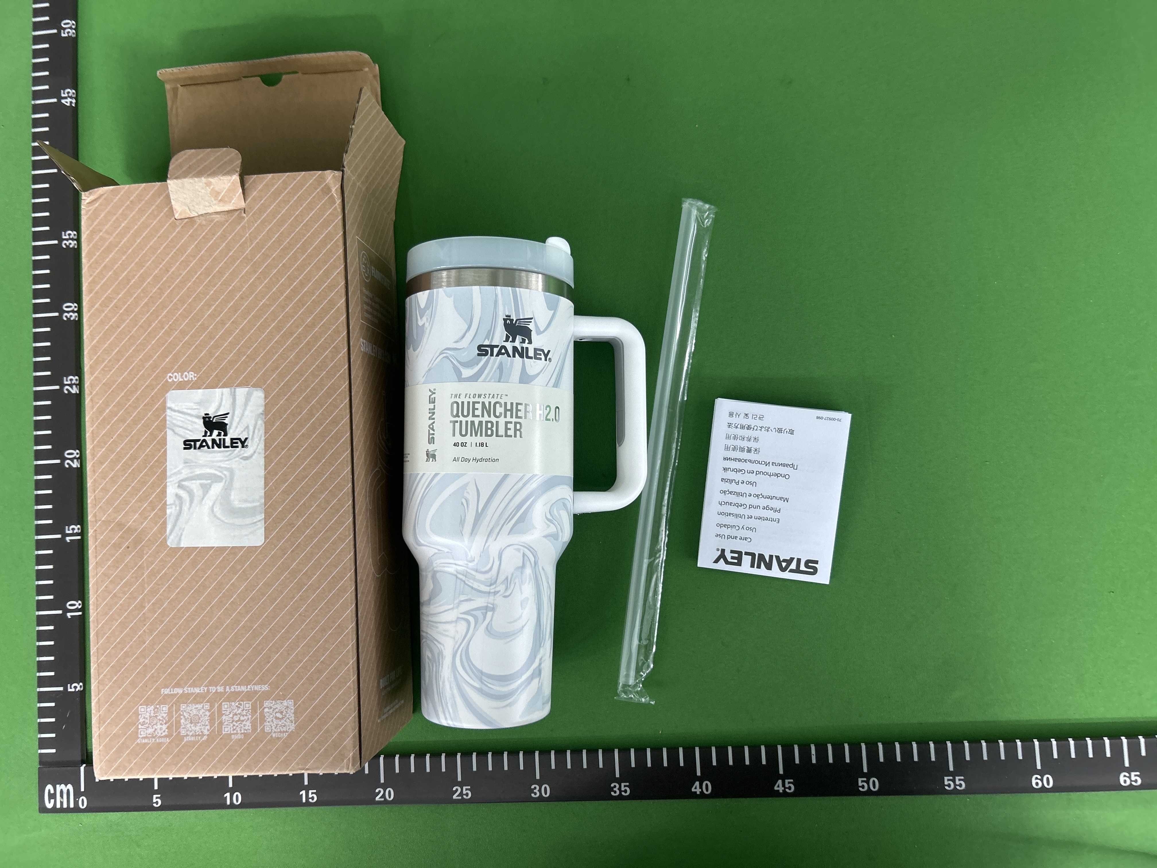 Foto QC 7 de Stanley x Starbucks Quencher H2.0 FlowState Tumbler 40oz Sunset Gradient