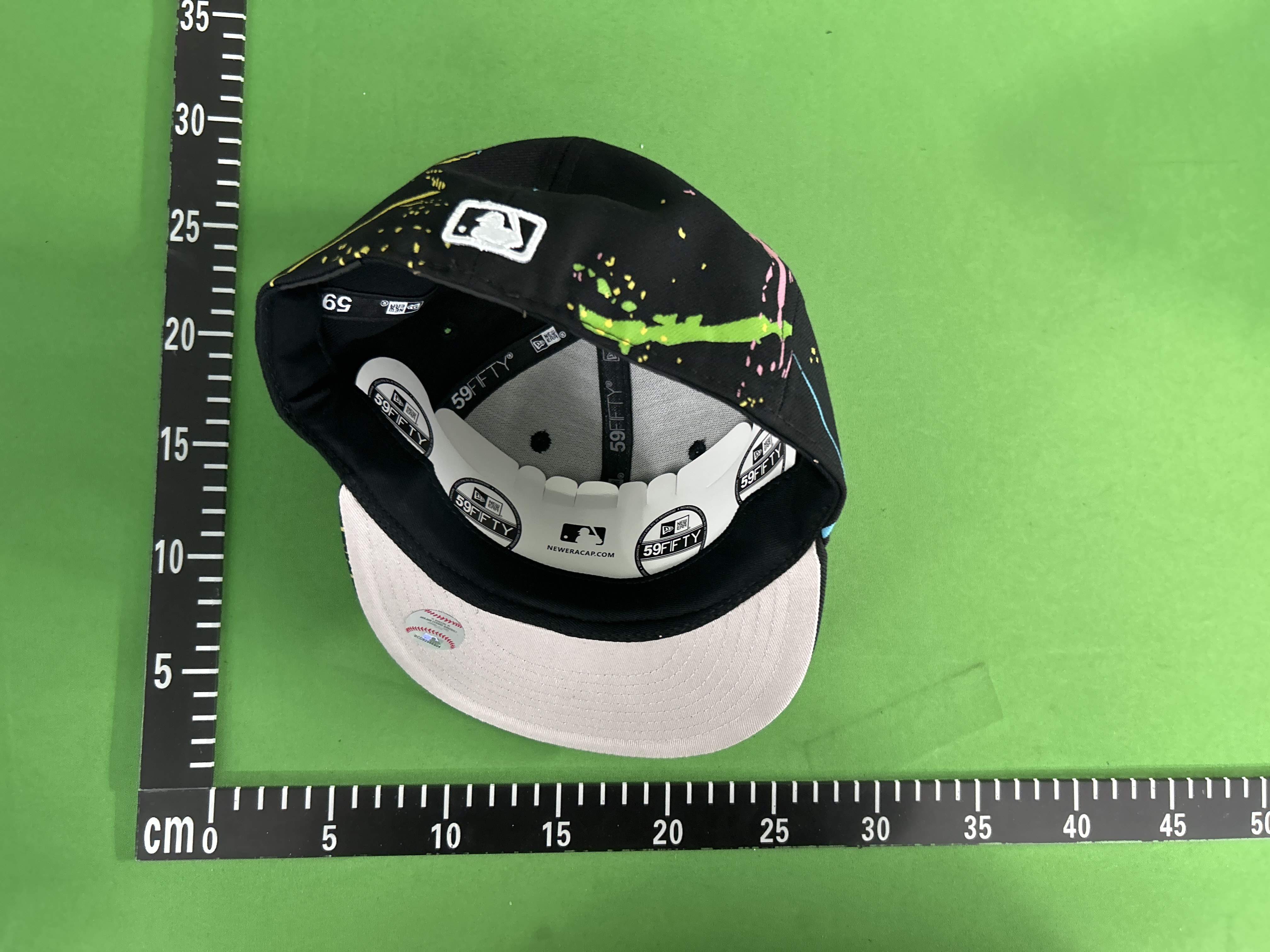 Foto QC 2 de New Era 59FIFTY New York Yankees AA Pattern Cap Black