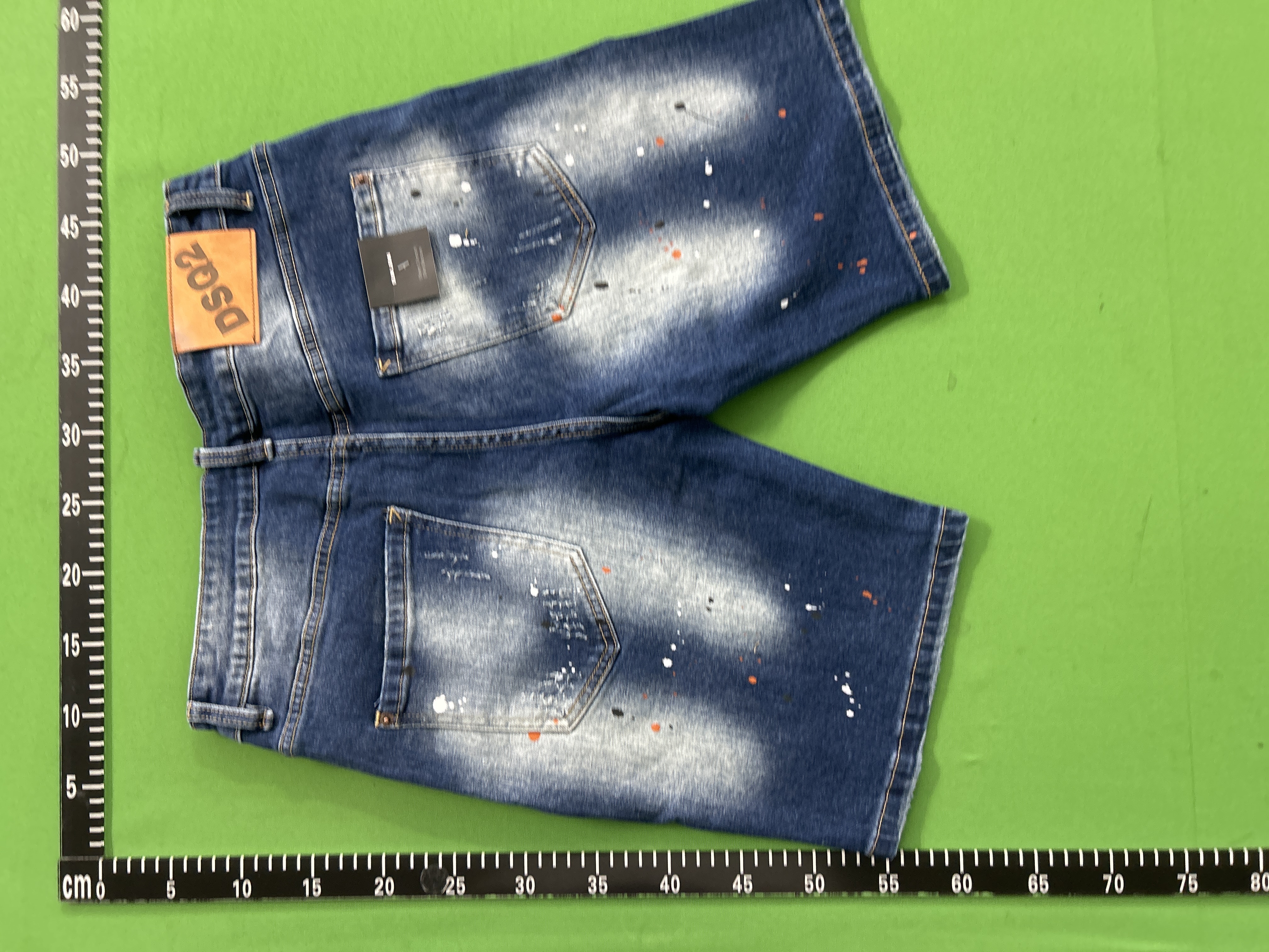 Foto QC 8 de DSQUARED2 ICON Jeans Paint Splatter Black