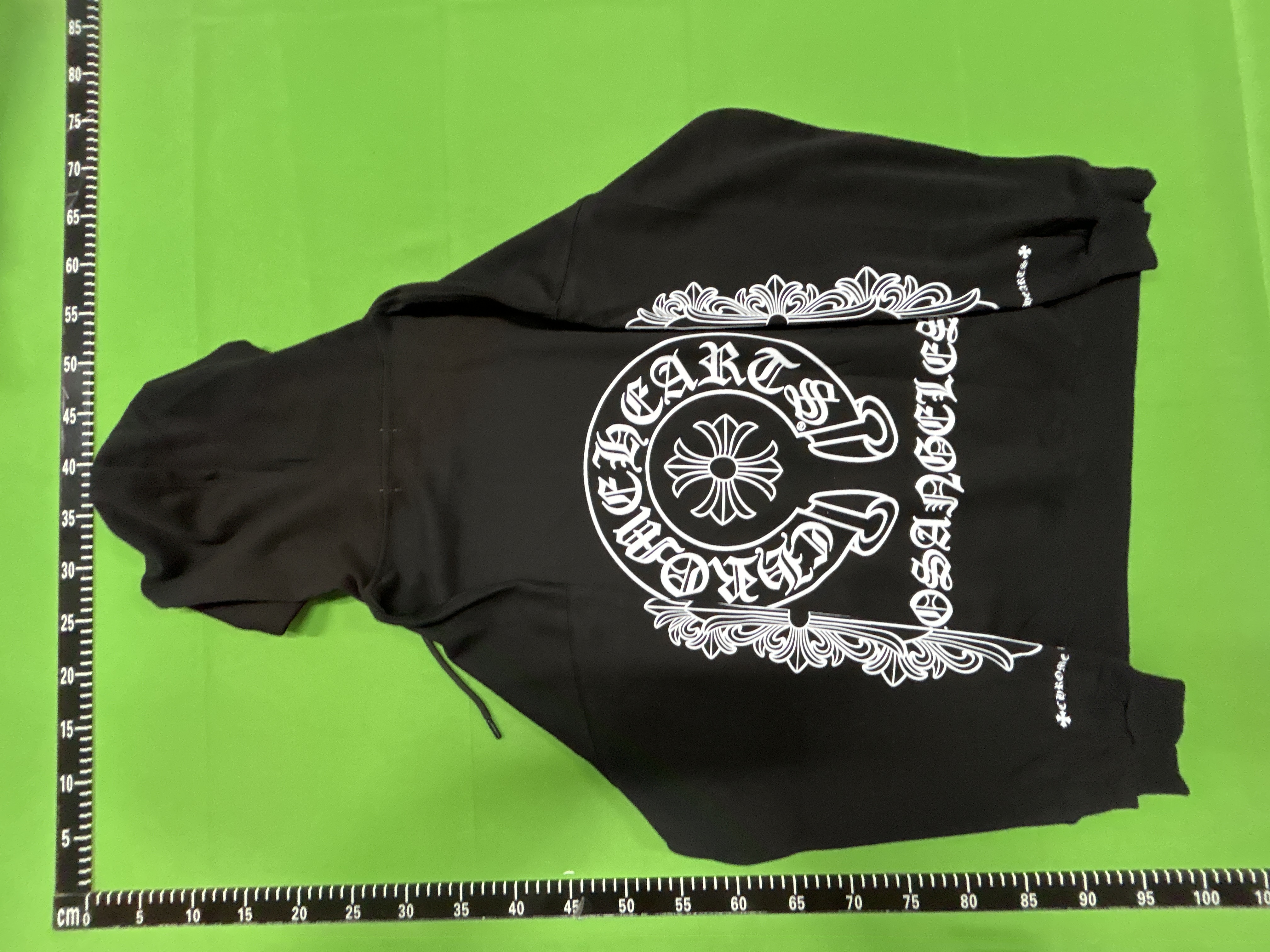 Foto QC 8 de Chrome Hearts Drake Certified Lover Boy Hoodie Cross Navy