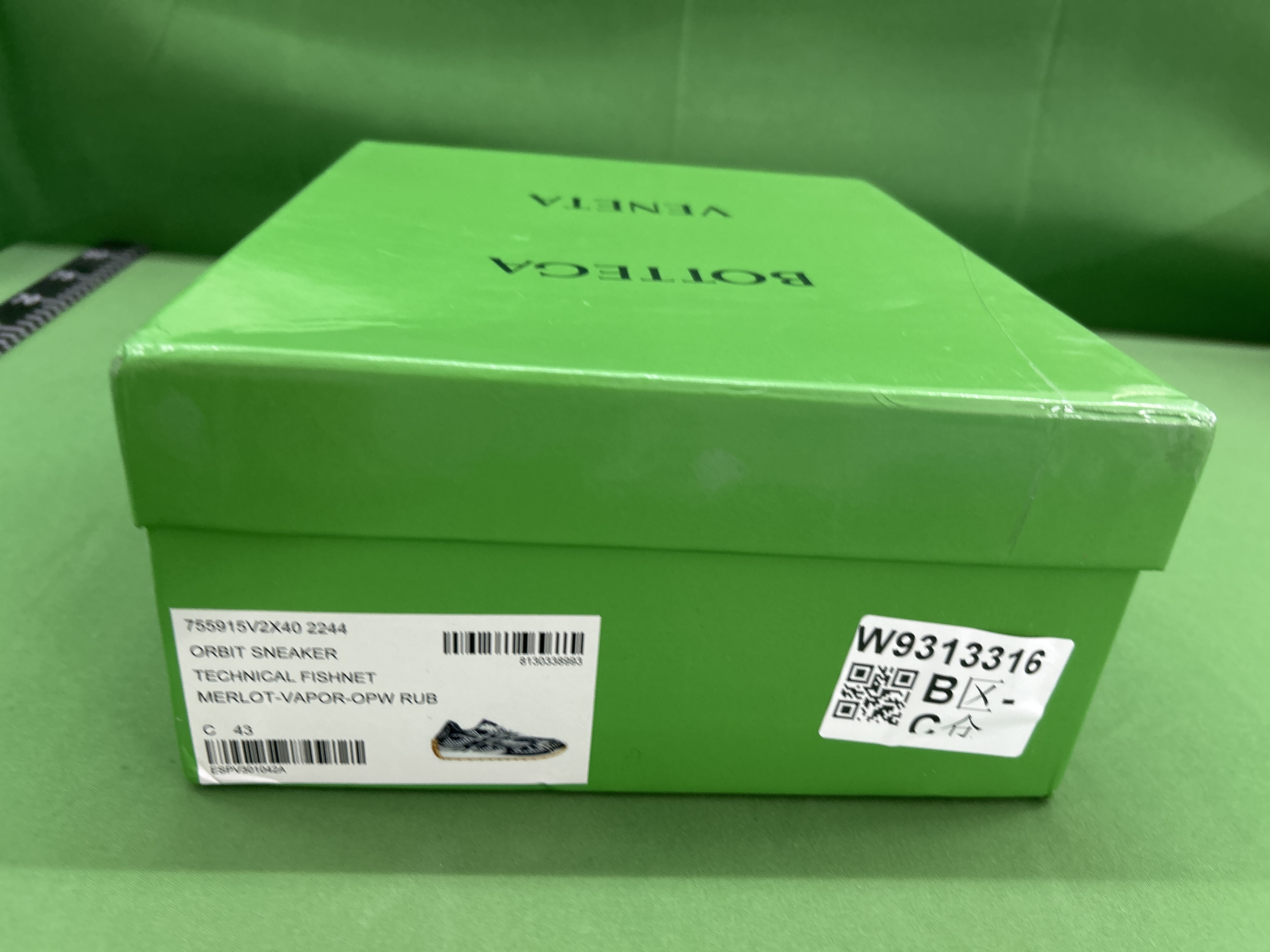 Foto QC 7 de Bottega Veneta Orbit Low Silver Navy Blue