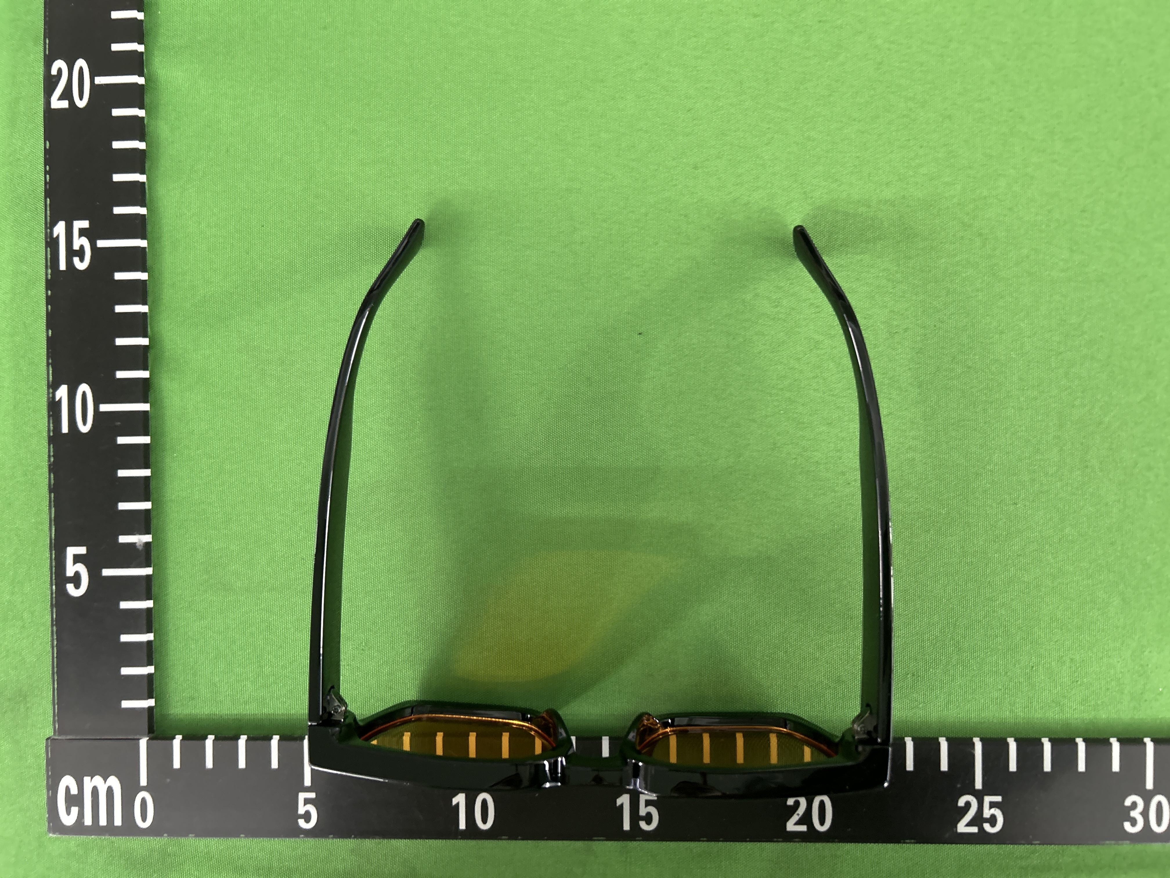 Foto QC 7 de Unbranded Thick Square-Frame Acetate Sunglasses Black Purple