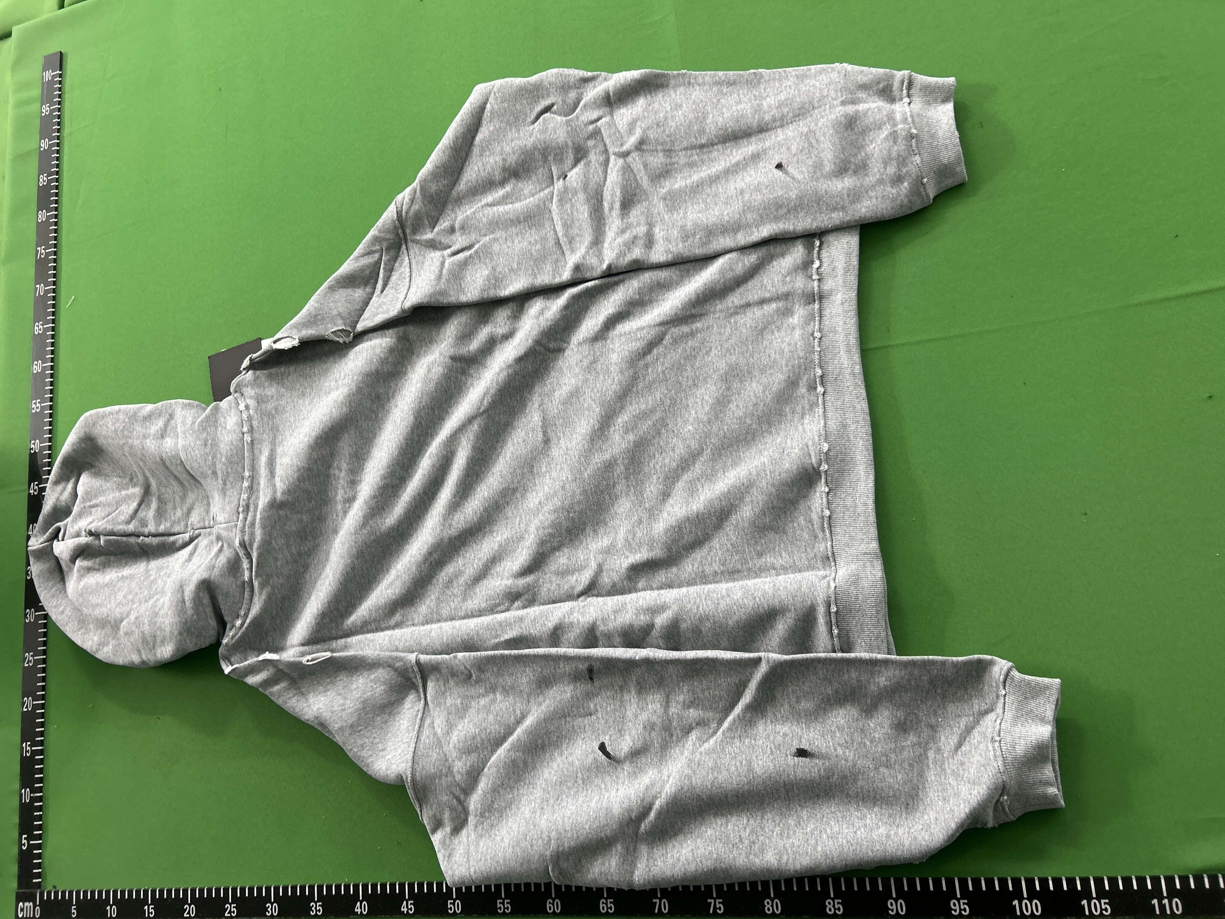 Foto QC 2 de Enfants Riches Déprimés Hoodie Logo Distressed Grey