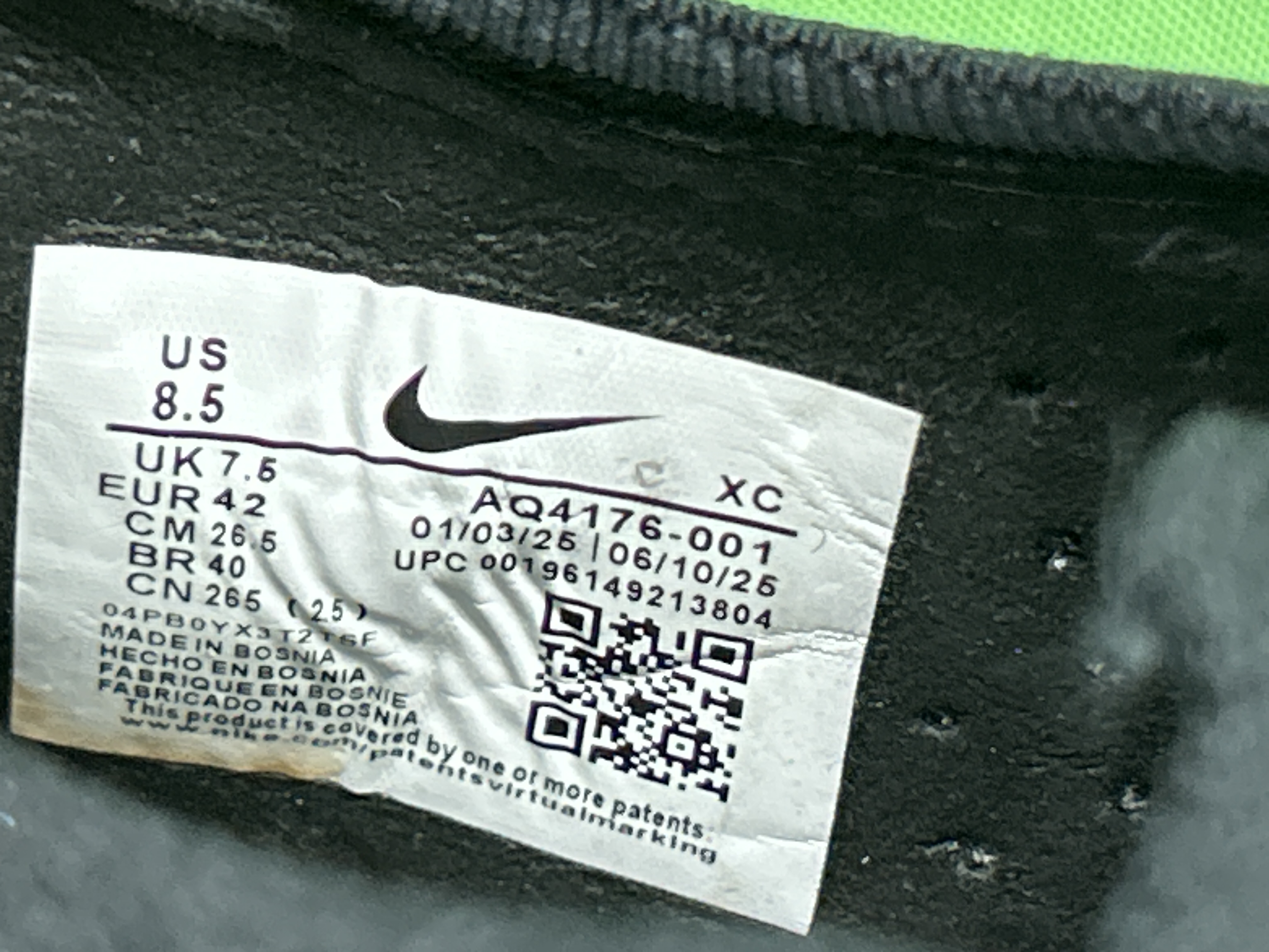 Foto QC 8 de Nike Zoom Mercurial Vapor 15 Elite FG Blast Pack DJ4978-146