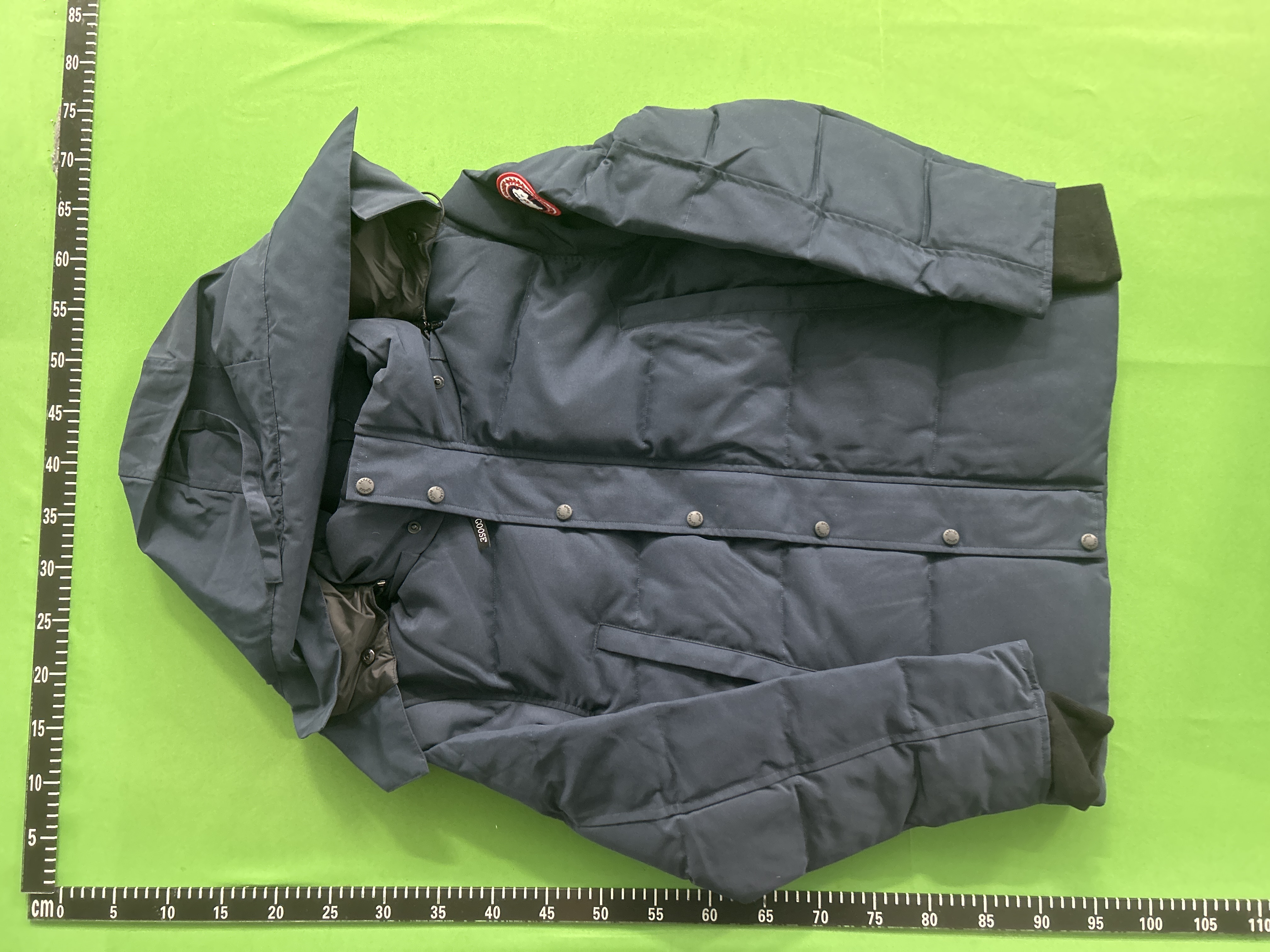 Foto QC 3 de Canada Goose Wyndham Parka Down Jacket Fur Trim Black