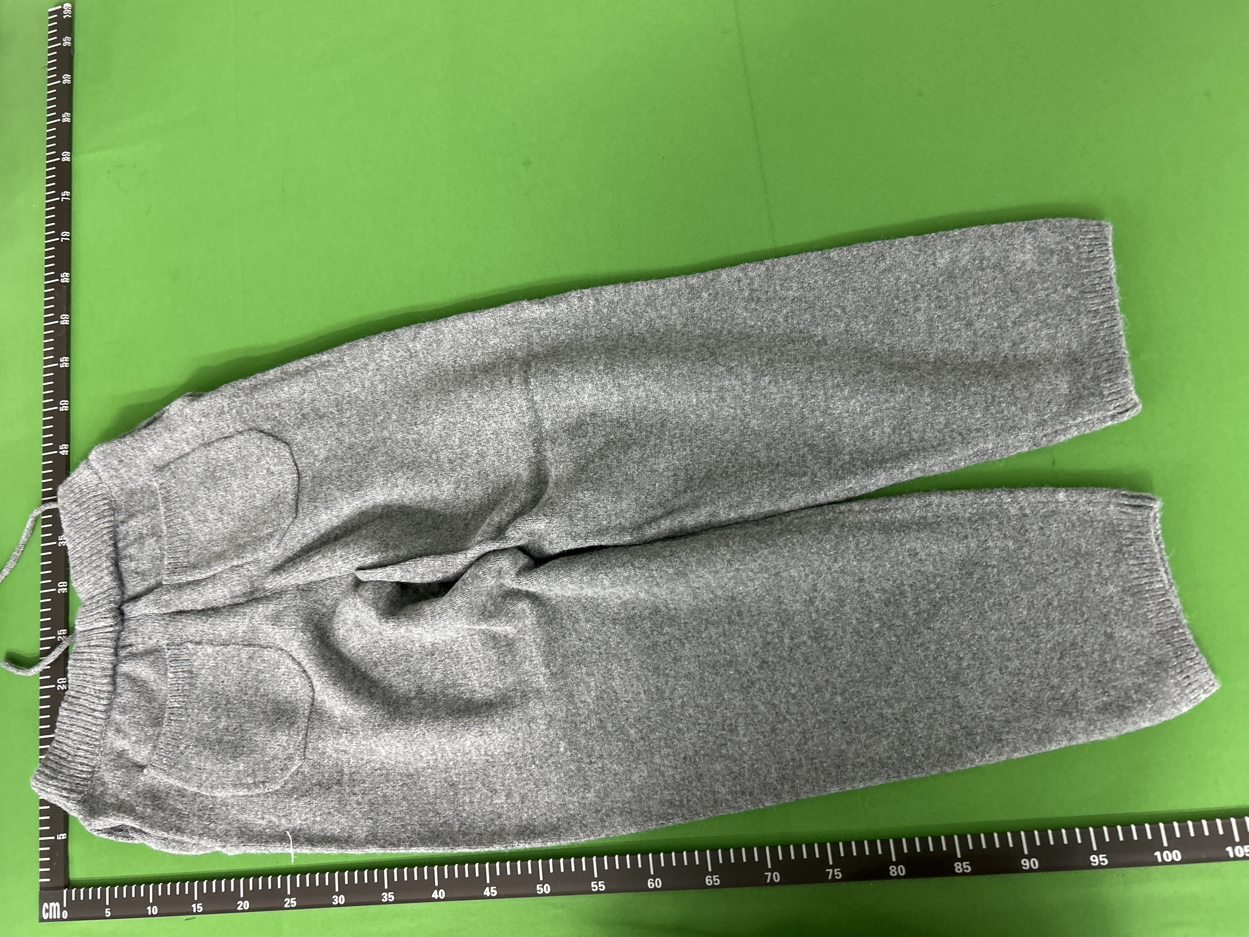 Foto QC 8 de Cole Buxton Pants CB Logo Jacquard Wool Black