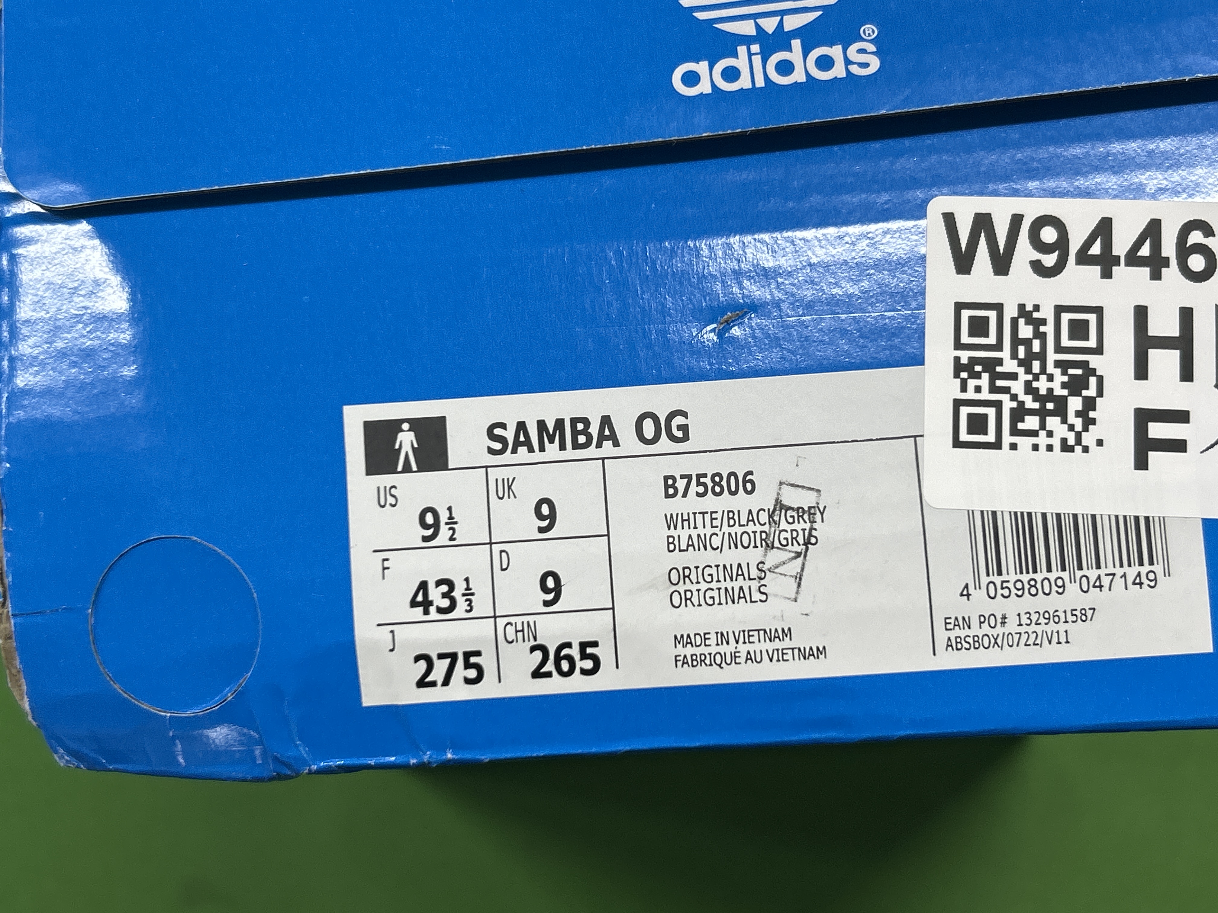 Foto QC 1 de adidas Samba Primeknit Black White CQ2218