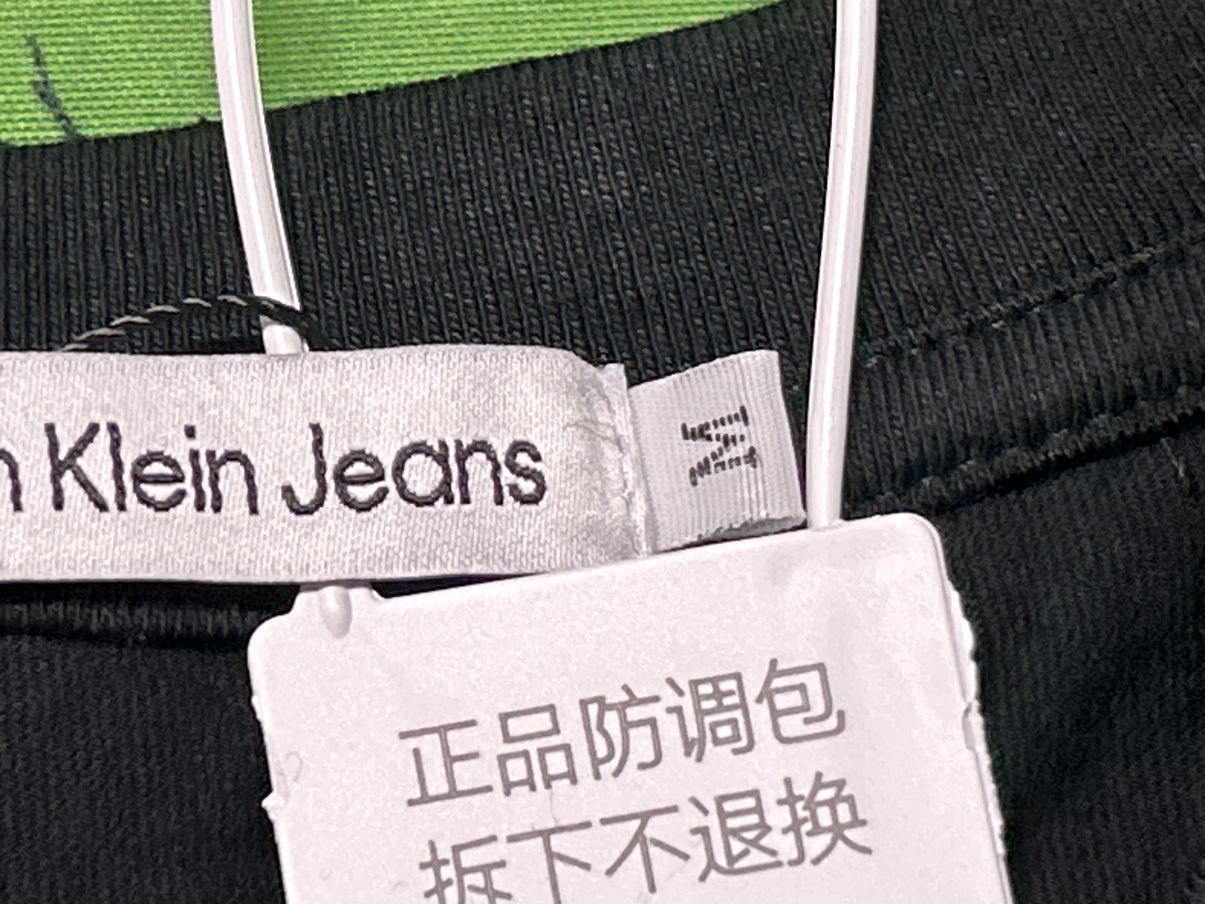 Foto QC 6 de Calvin Klein Jeans T-shirt Logo White