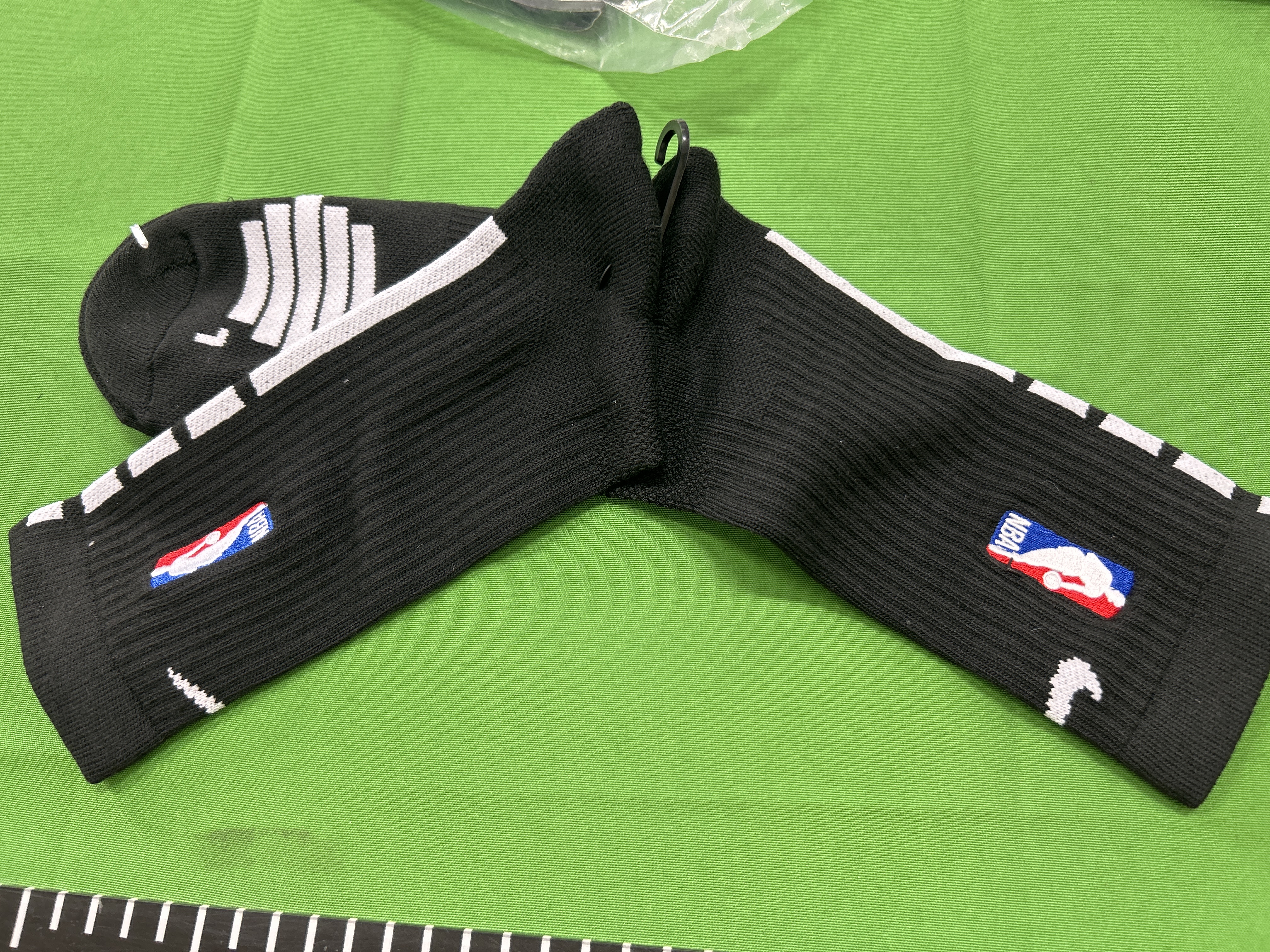 Foto QC 6 de Nike NBA Elite Crew Socks Basketball White Blue