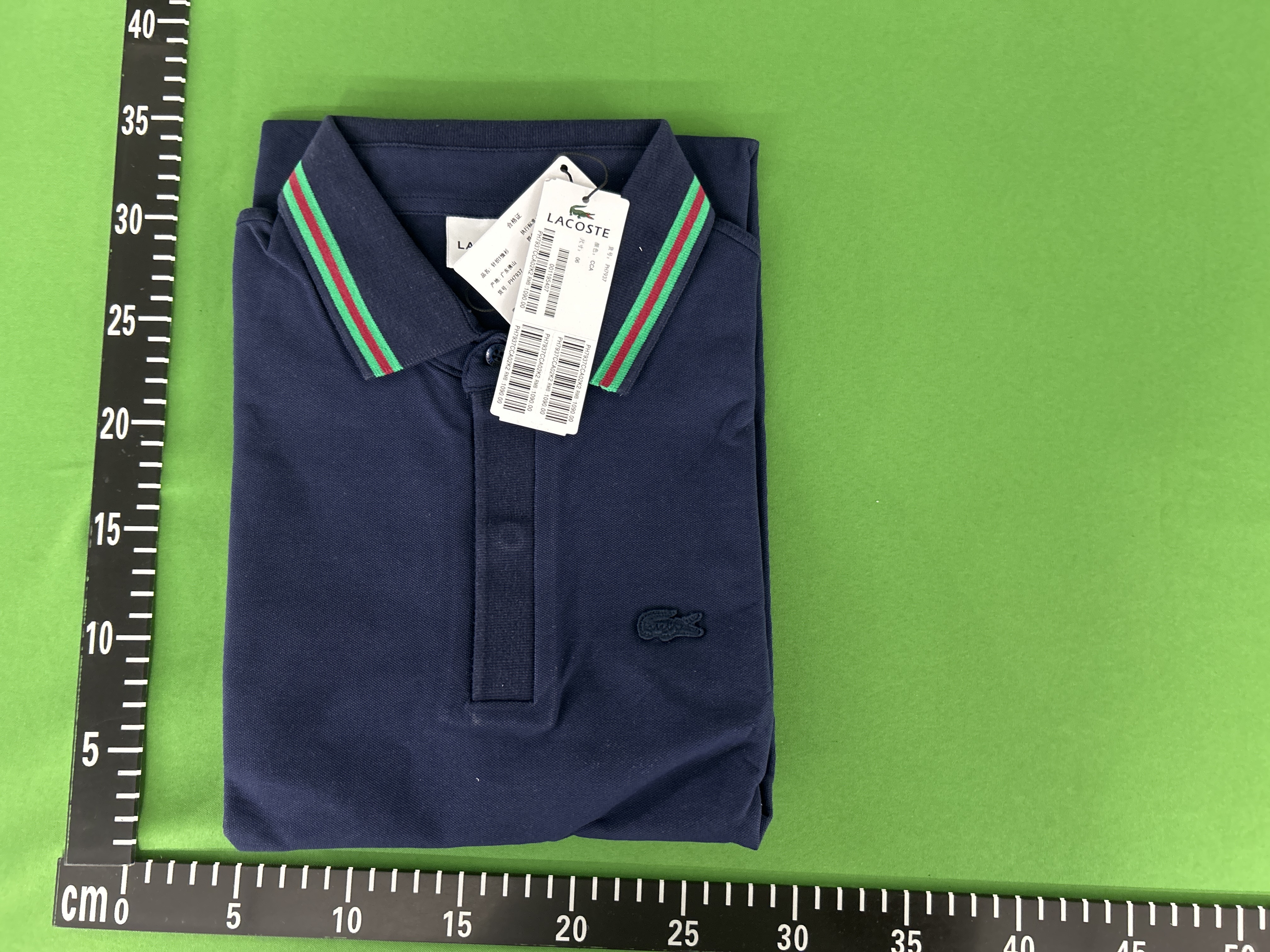 Foto QC 5 de Lacoste Shirt Colorblock Panel Grey