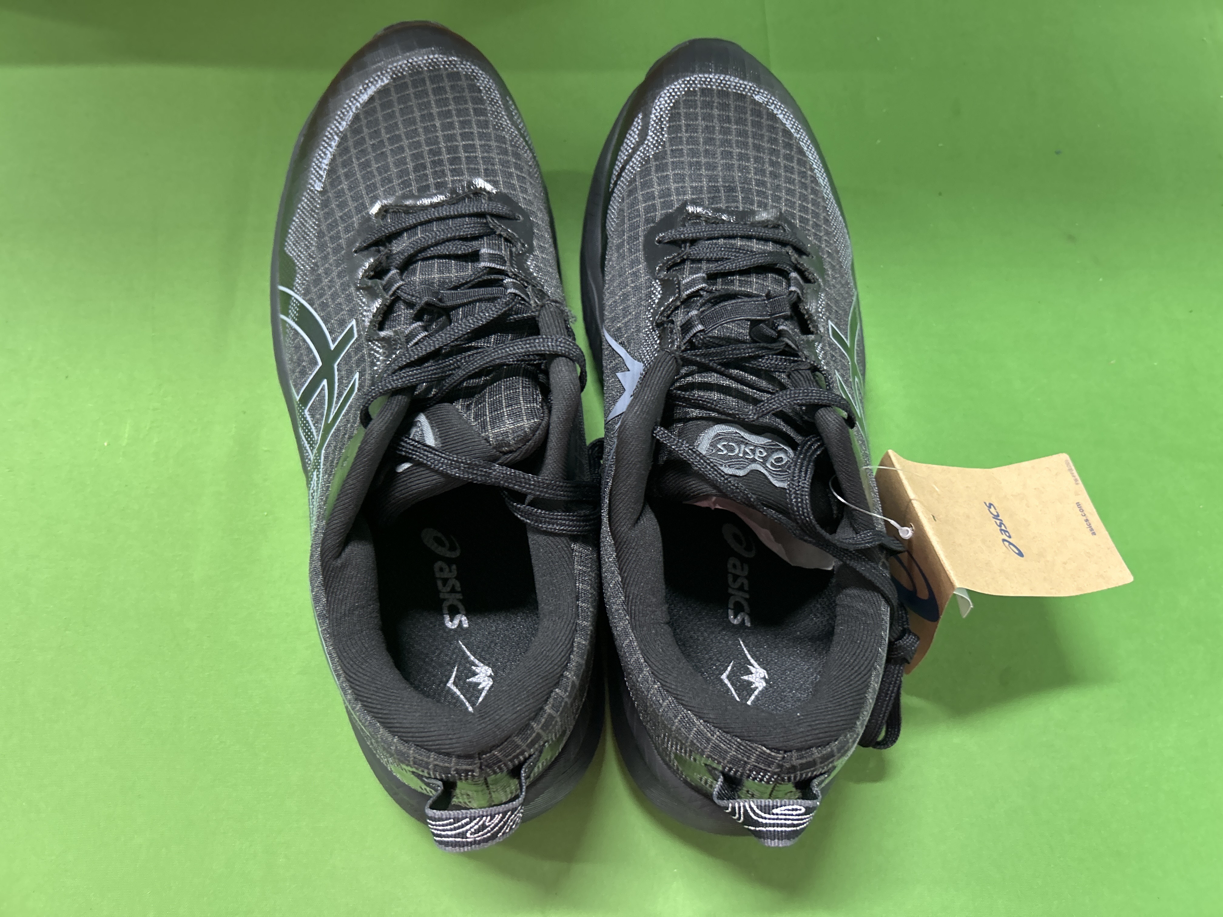 Foto QC 3 de Asics Gel-Trabuco Max 2 Low Feather Grey Orange Mint