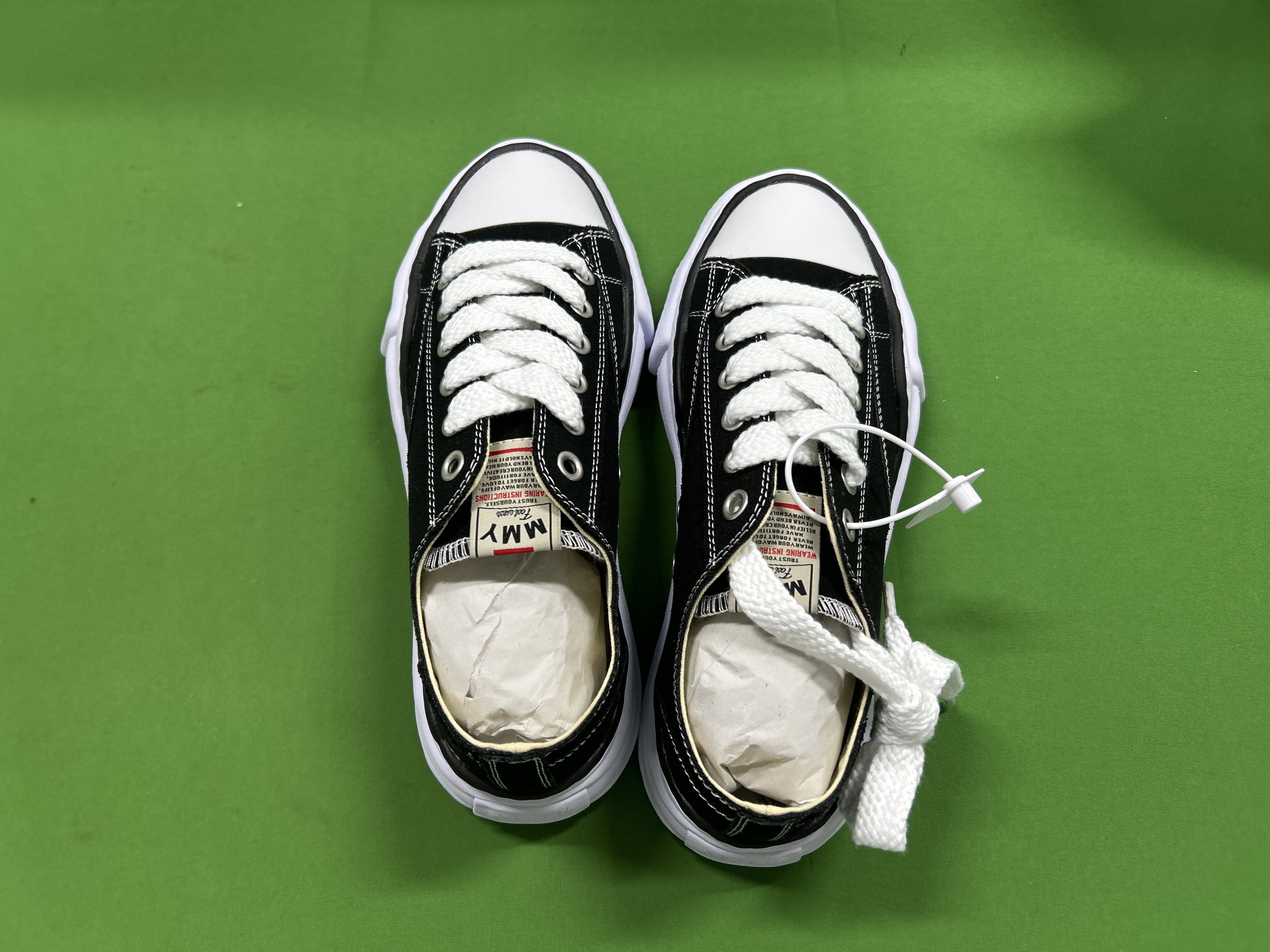Foto QC 3 de Maison Mihara Yasuhiro Peterson Low OG Canvas White A01FW702-WHT