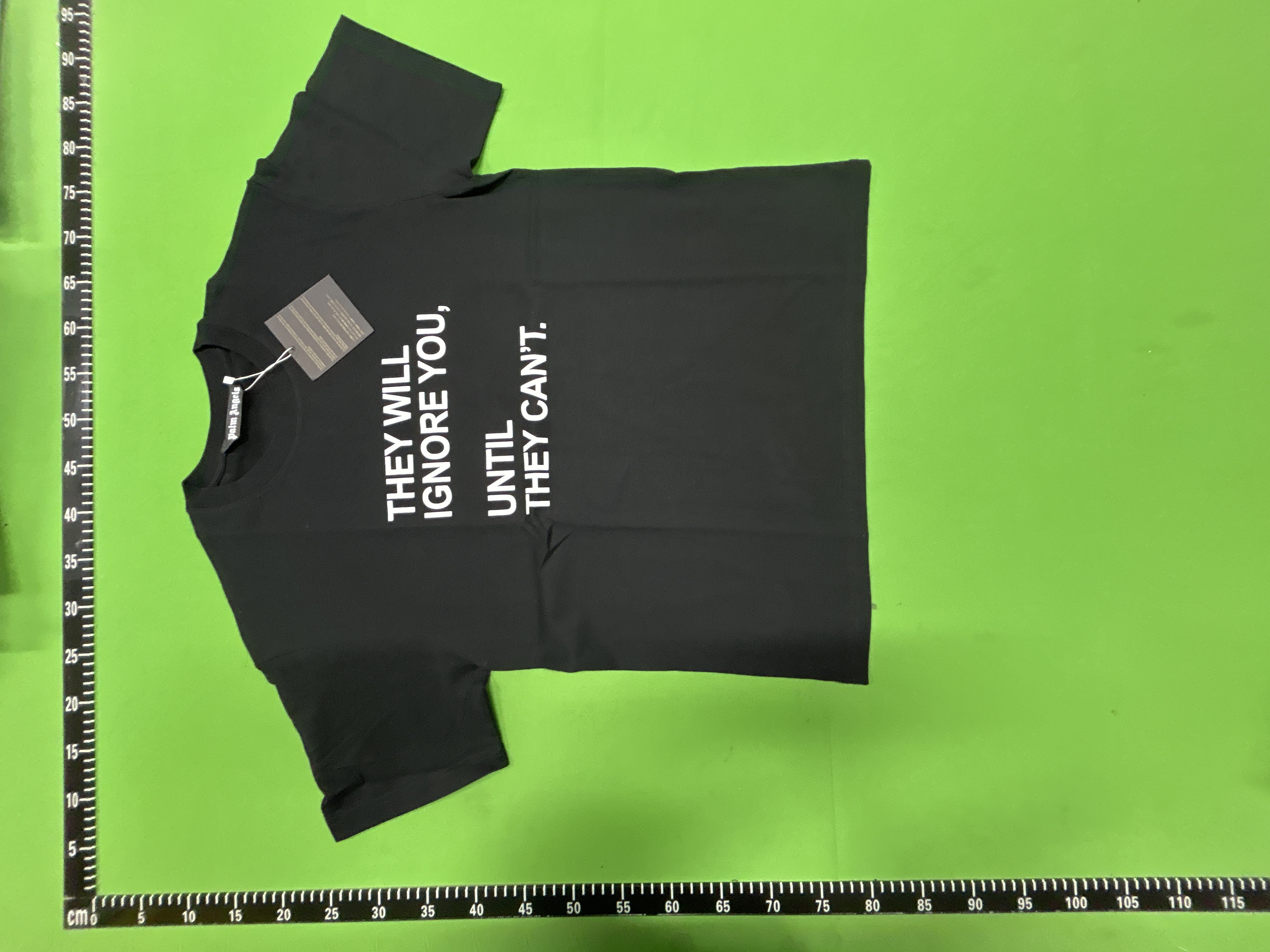 Foto QC 6 de Palm Angels Ski Club T-shirt Flamingo Palm Tree Black