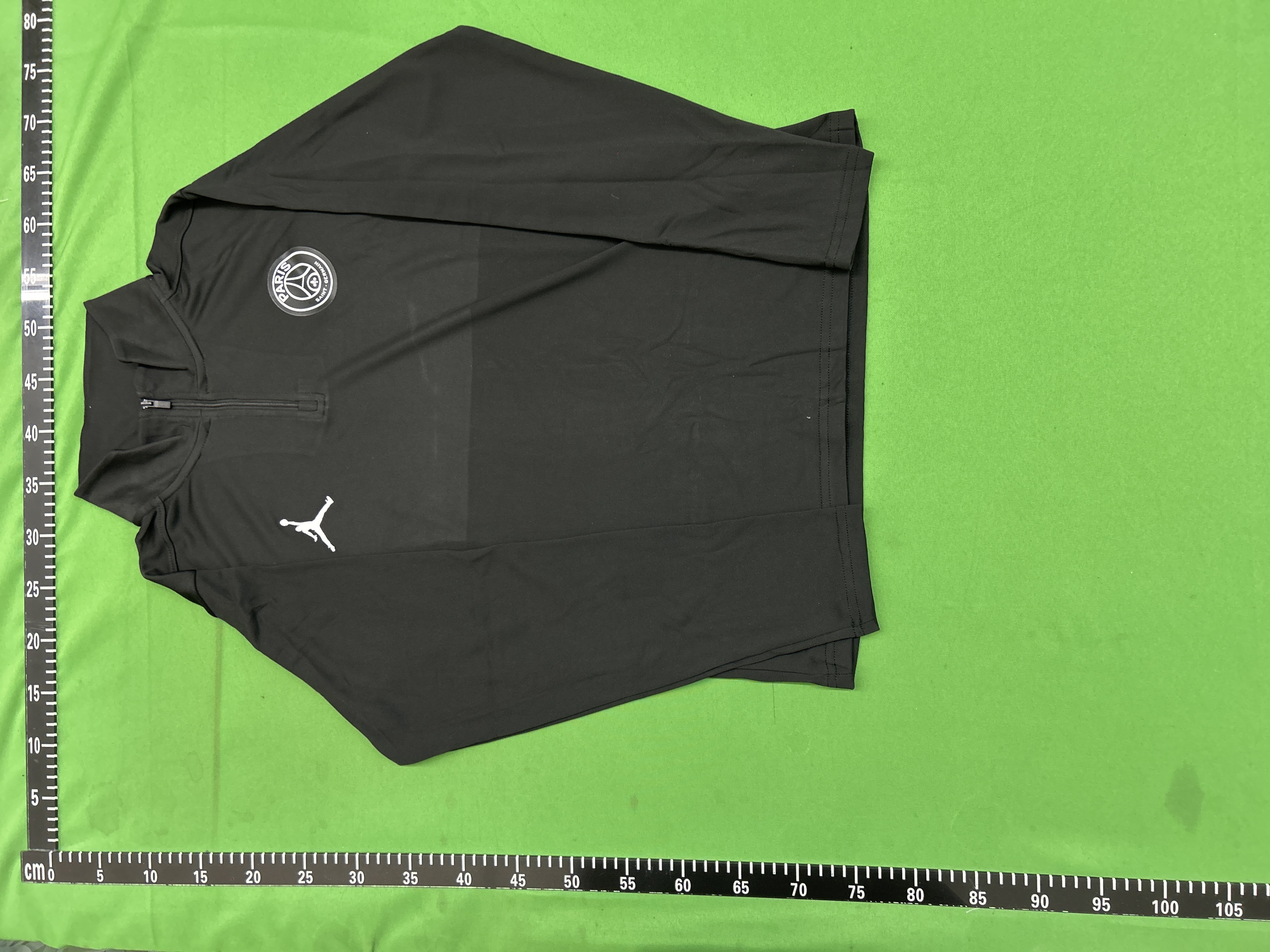 Foto QC 2 de Jordan Paris Saint-Germain Strike Drill Sweatshirt Half-Zip Black