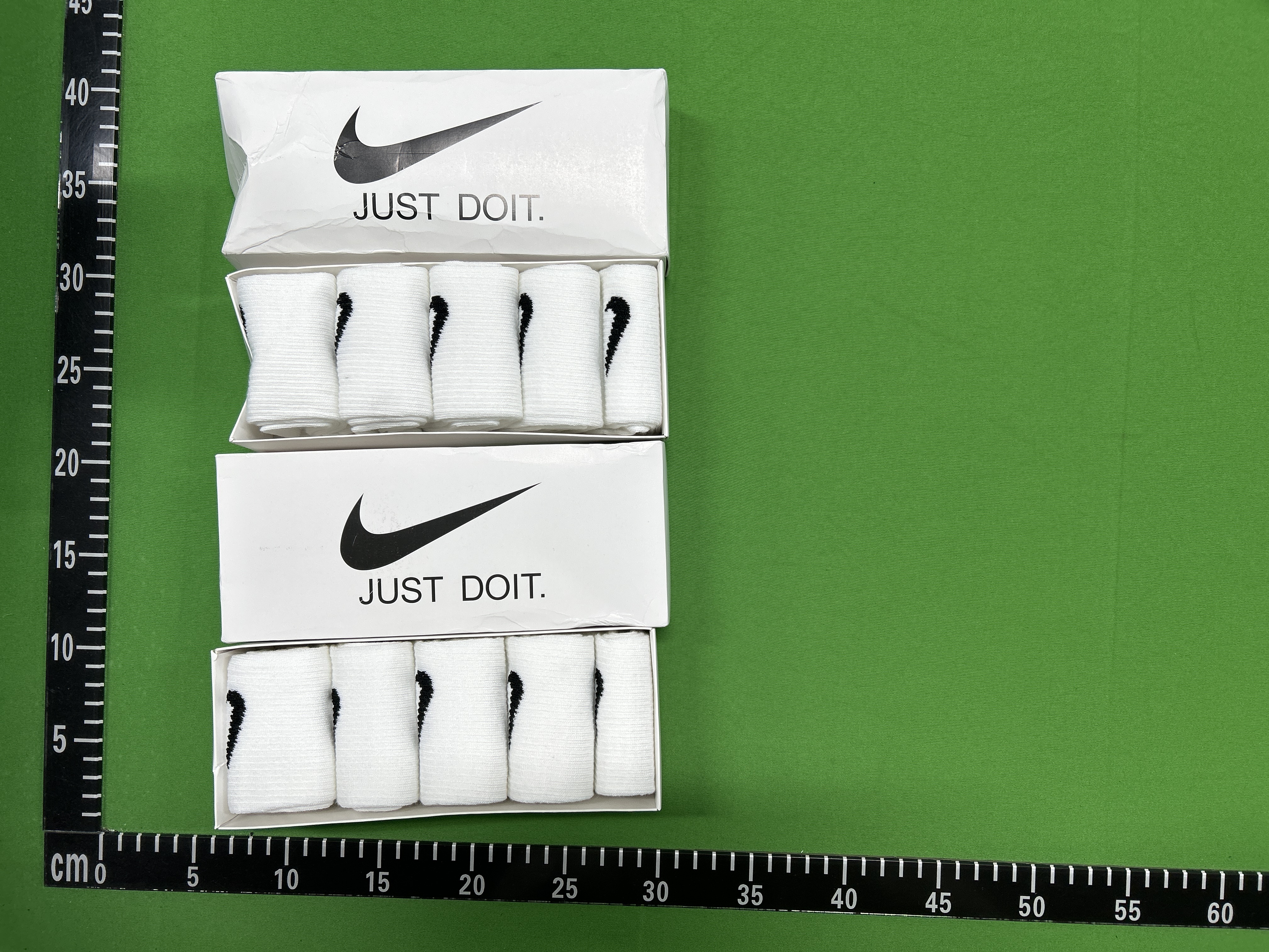 Foto QC 5 de Nike Crew Socks 2 Pairs Black White