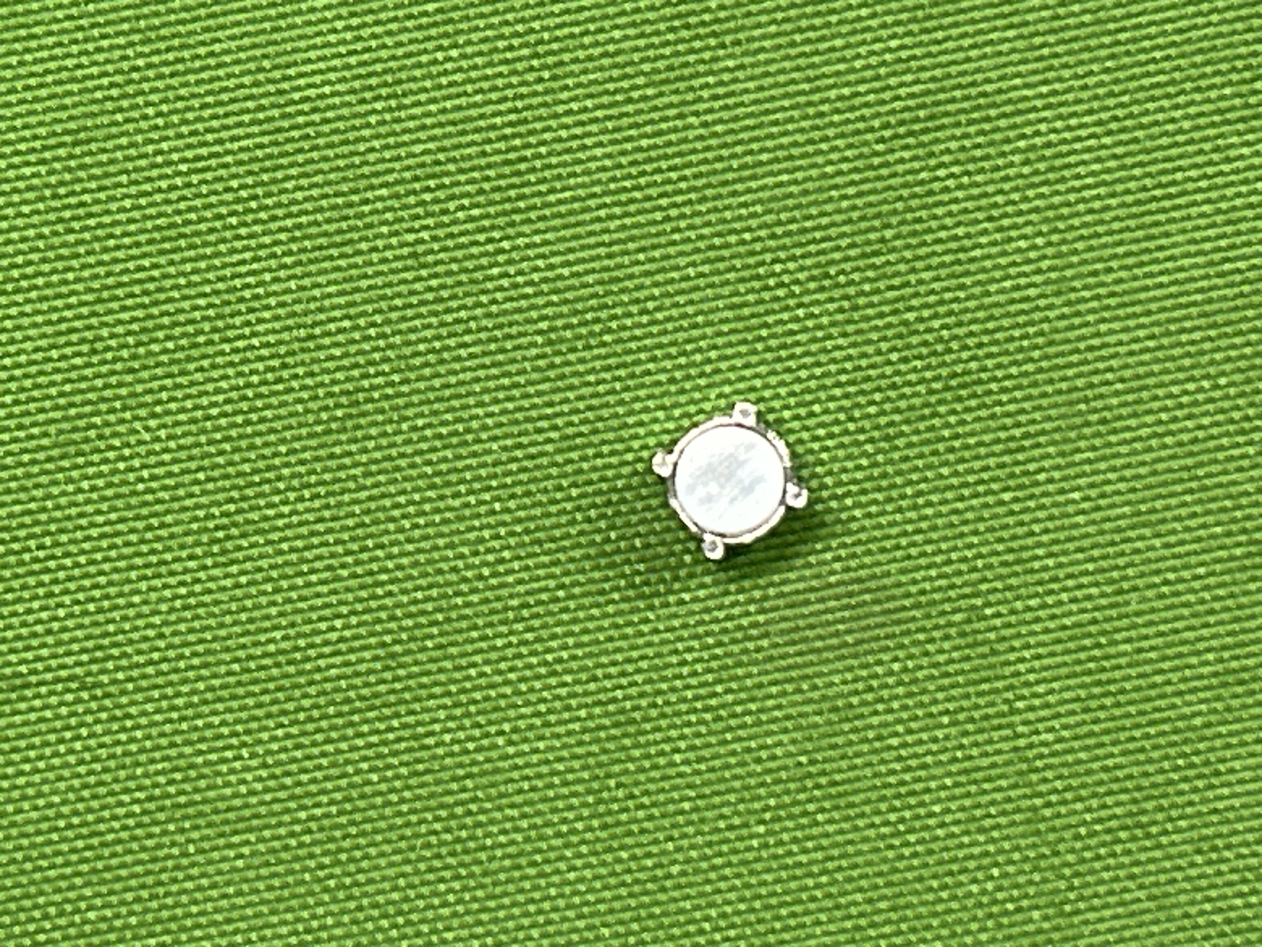 Foto QC 8 de Other Magnetic Earrings Titanium Steel Zircon Black