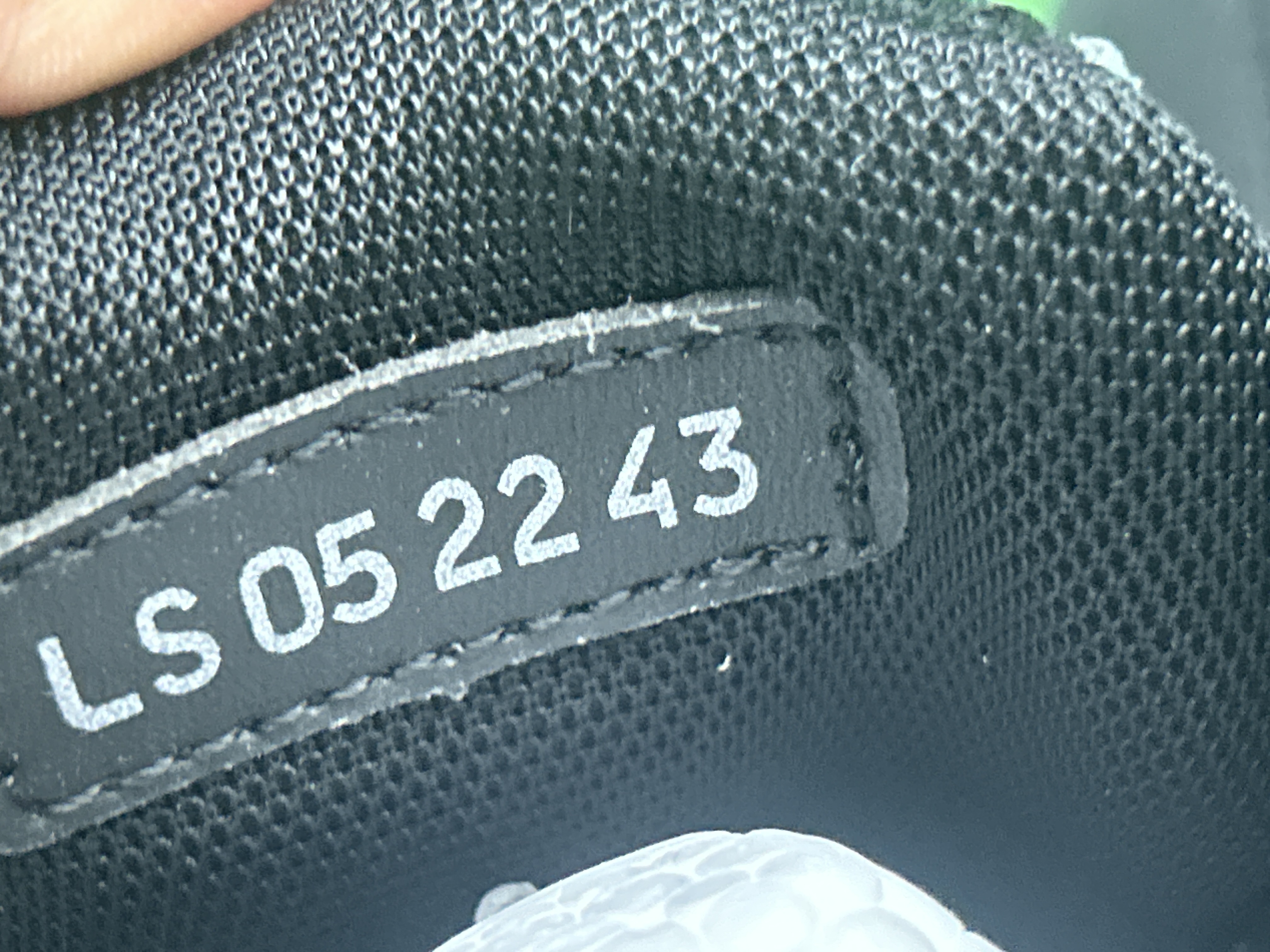 Foto QC 5 de Dior B30 Mesh and Technical Fabric Low Top Black White Grey