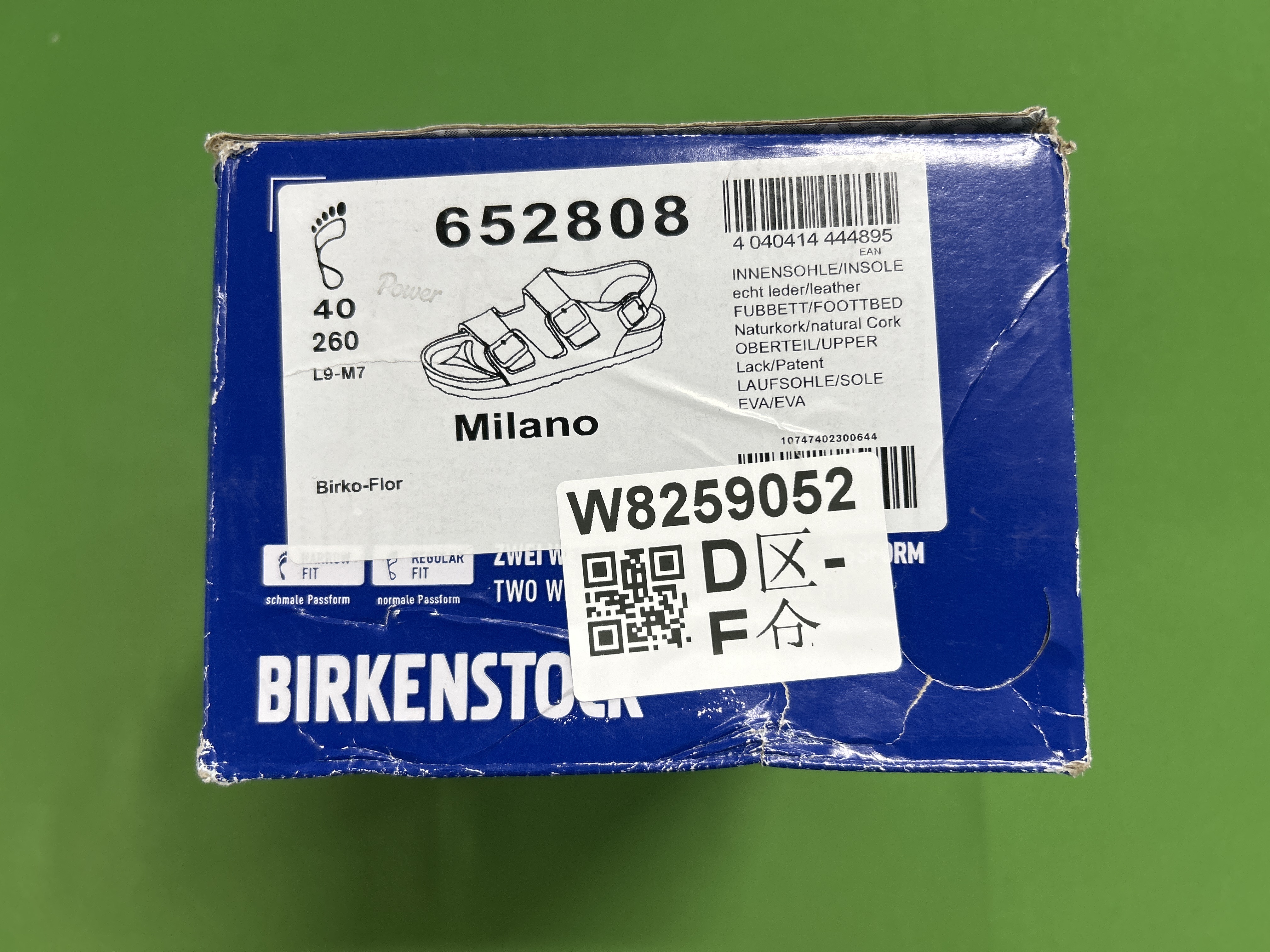 Foto QC 1 de Birkenstock Arizona Leather Navy