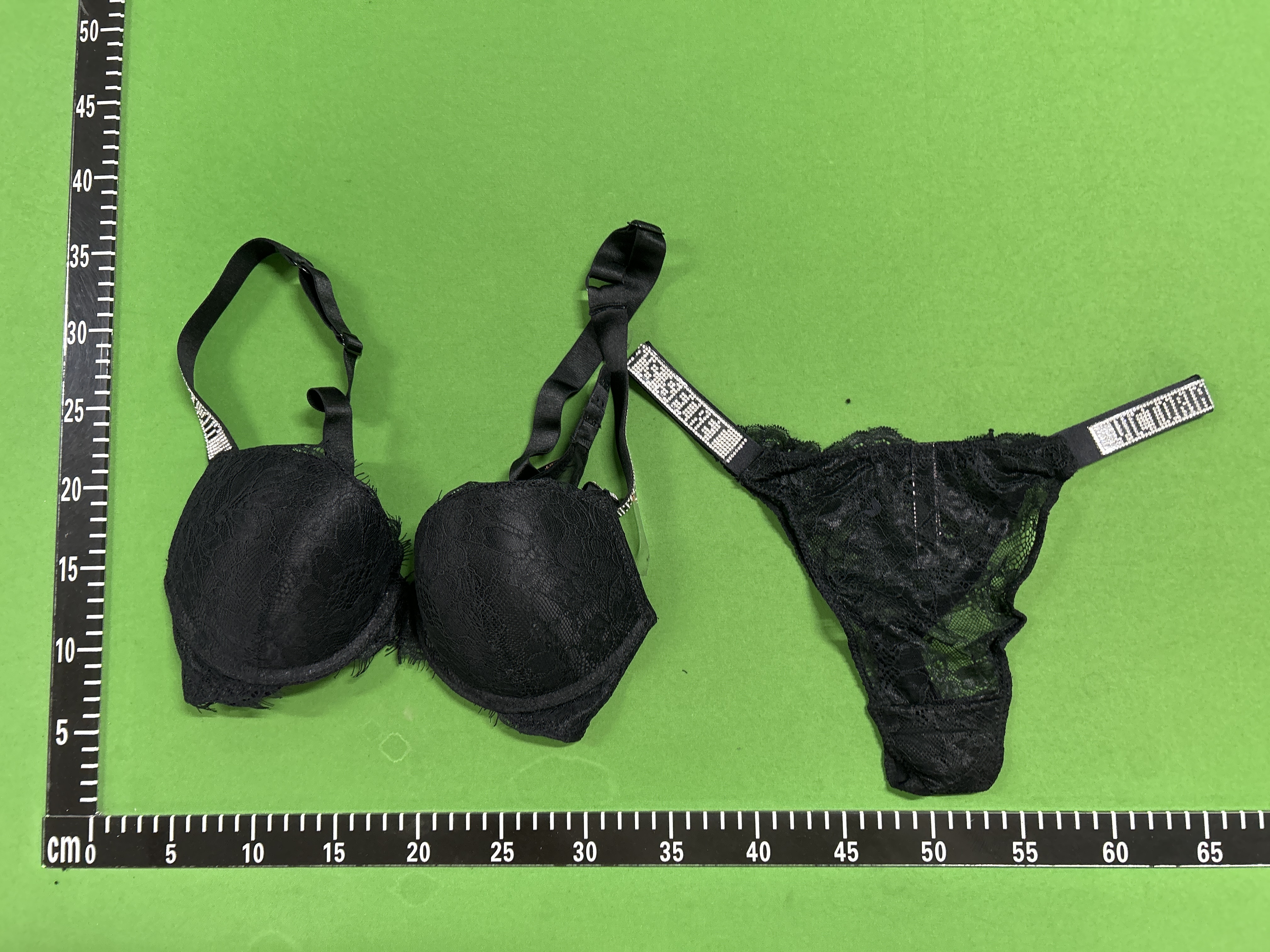 Foto QC 1 de Other Bra Lace Rhinestone Push-up Pink