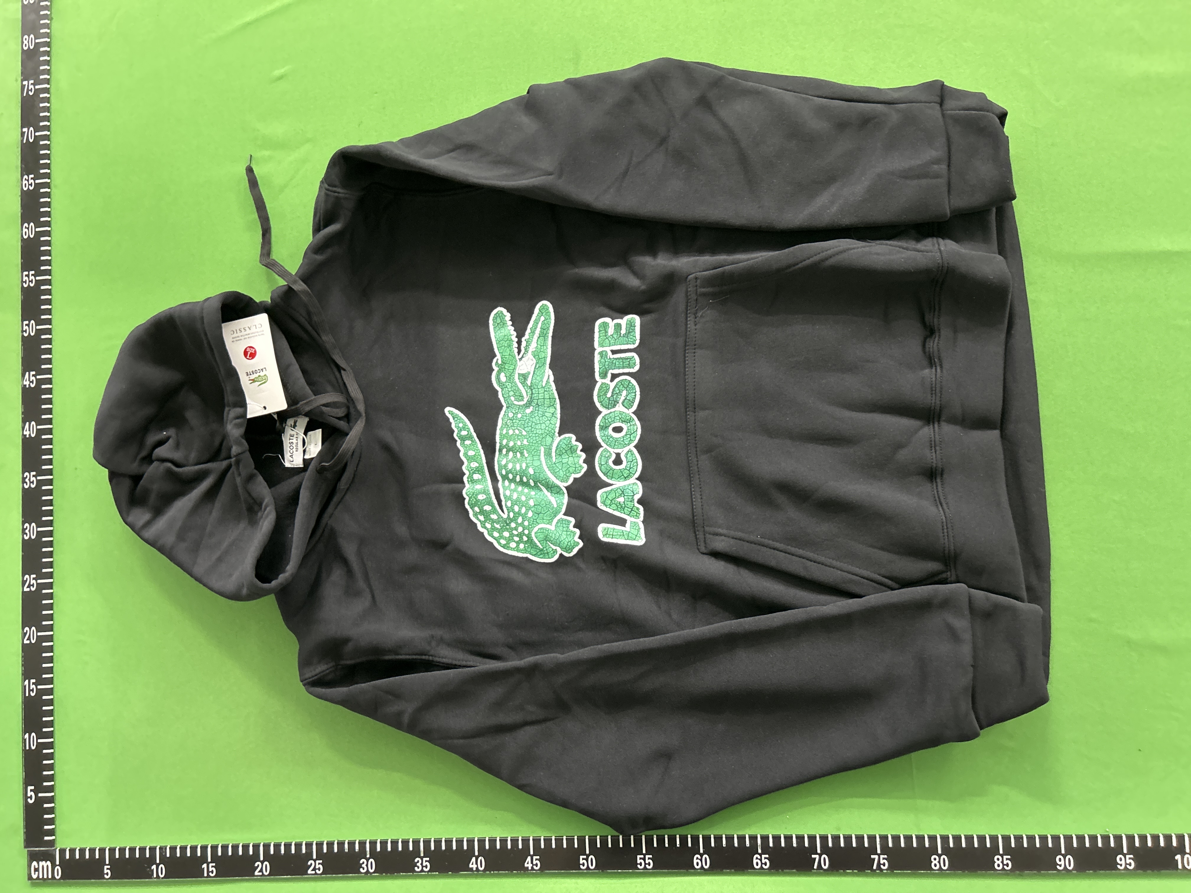 Foto QC 3 de Lacoste Crewneck Sweater Striped Color Block Green