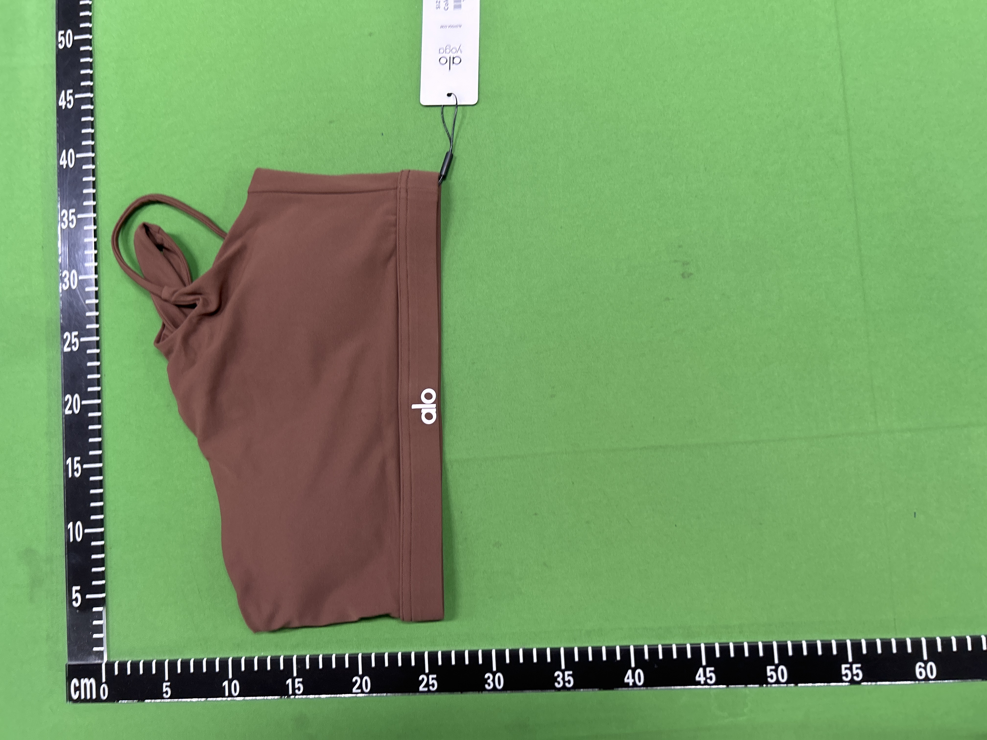 Foto QC 2 de Alo Bra One-Shoulder Brown