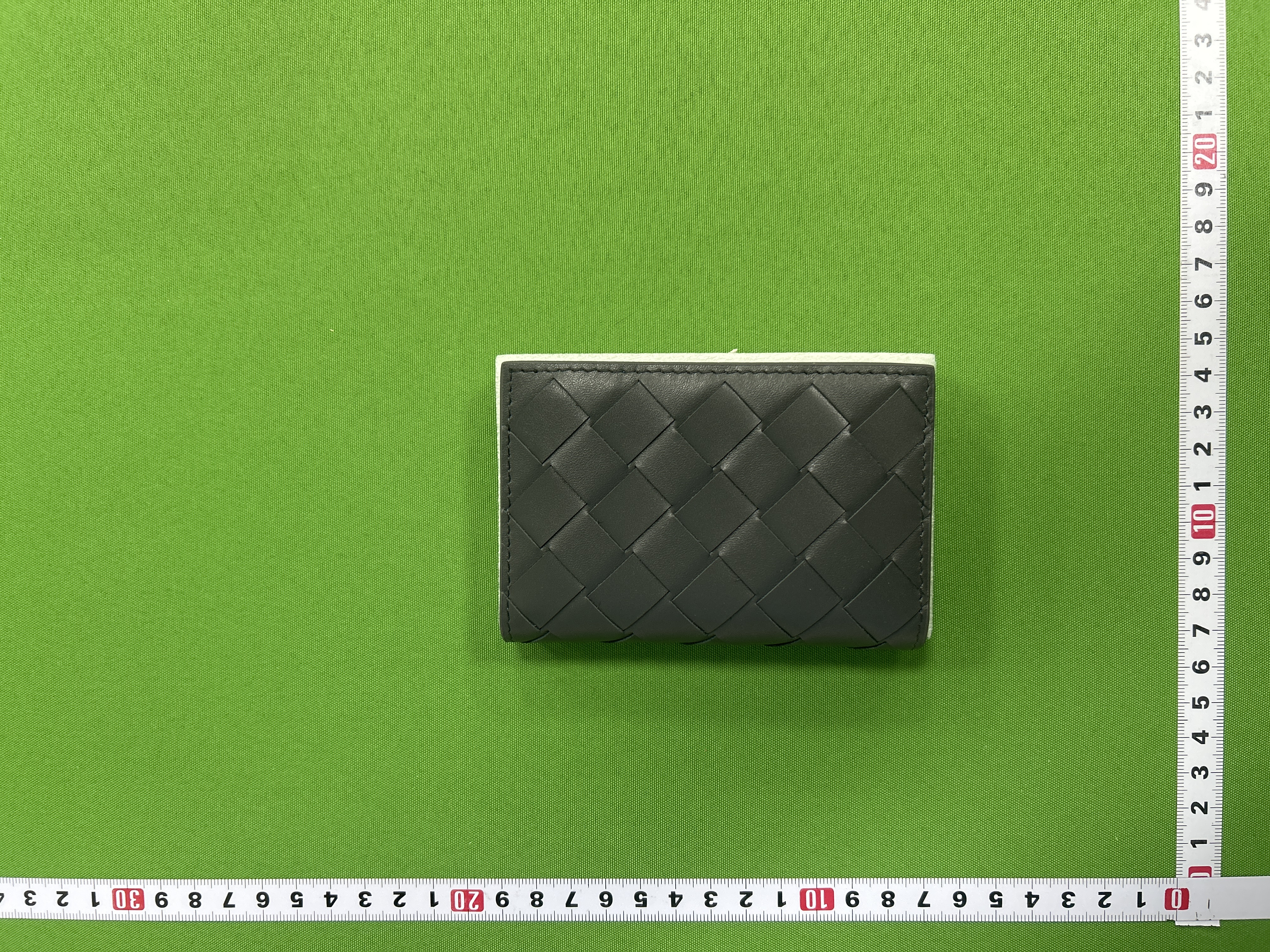 Foto QC 2 de Bottega Veneta Bi-fold Card Case Intrecciato Navy Grey