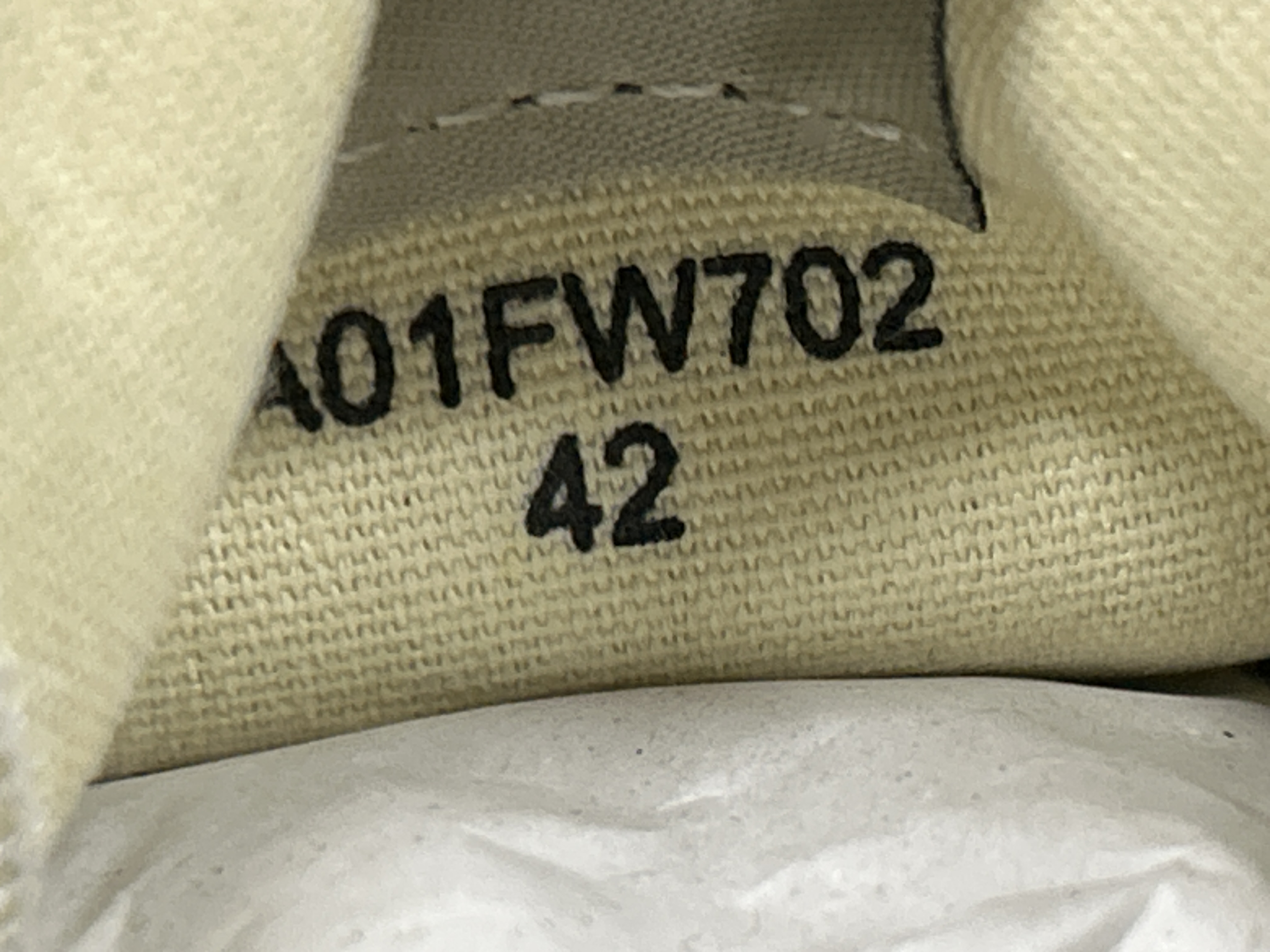 Foto QC 8 de Maison Mihara Yasuhiro Peterson Low OG Canvas White A01FW702-WHT