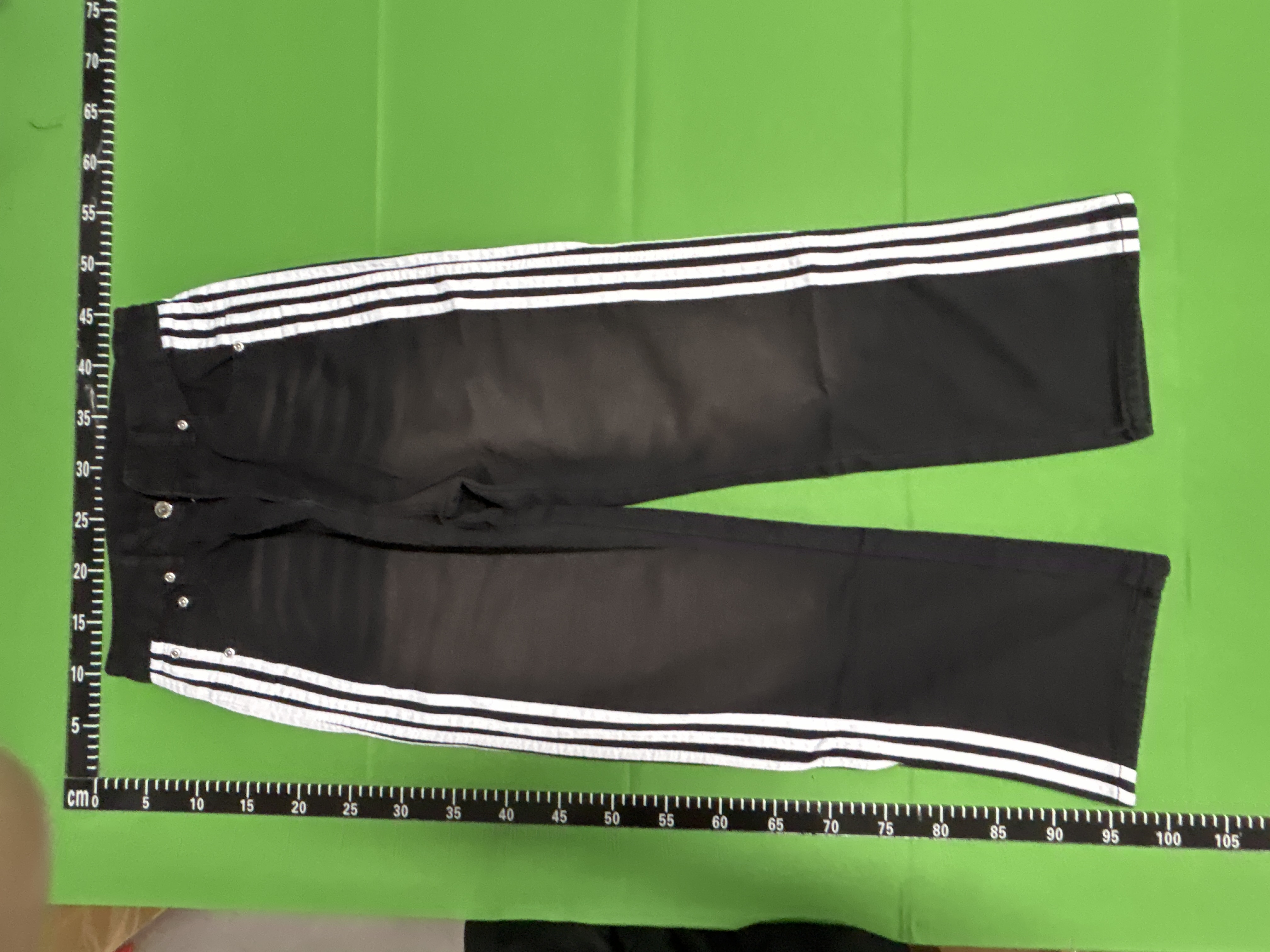 Foto QC 7 de Balenciaga Adidas Jeans Baggy Black