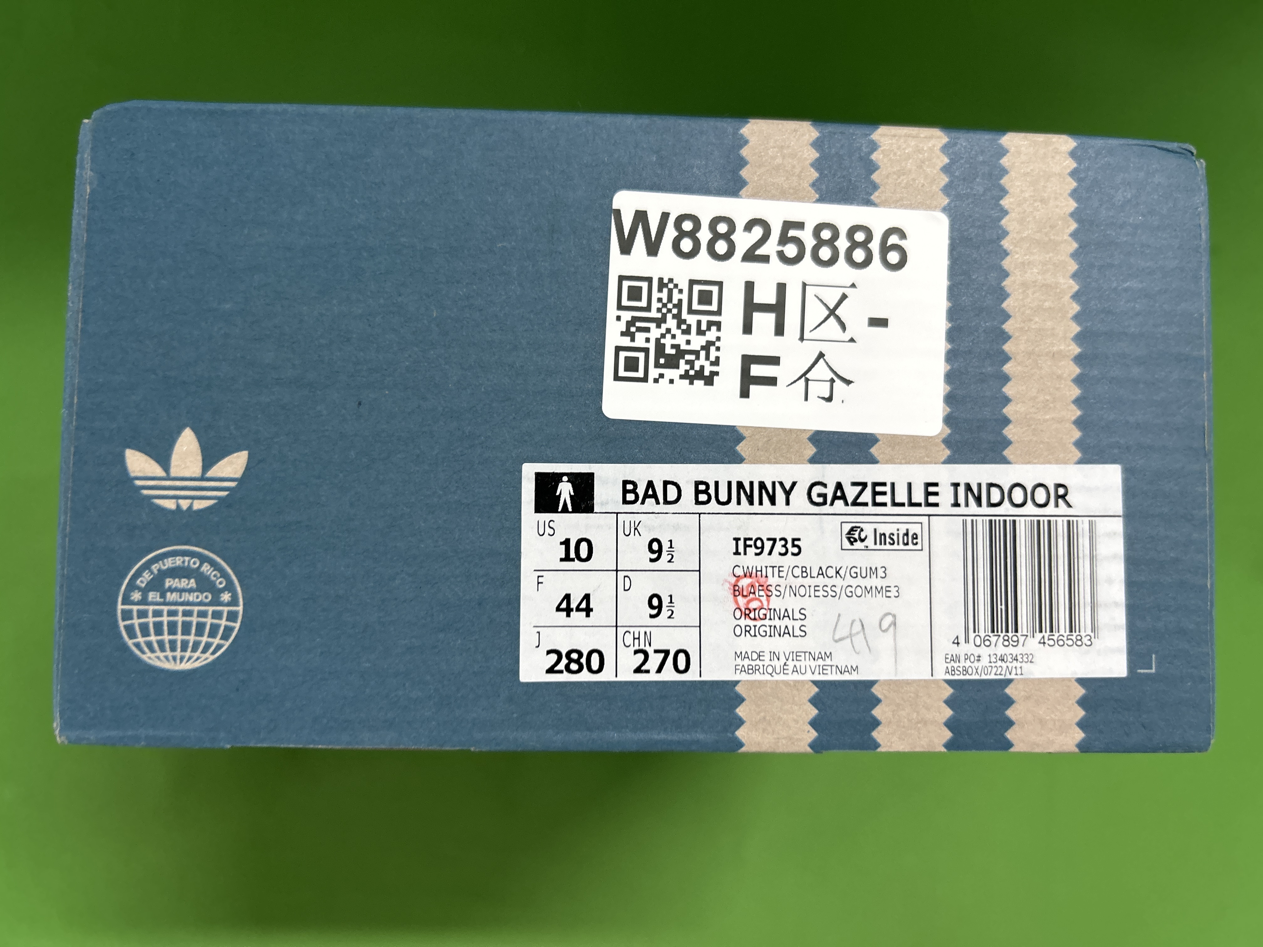 Foto QC 7 de adidas Gazelle Indoor Bad Bunny Benito IF9734