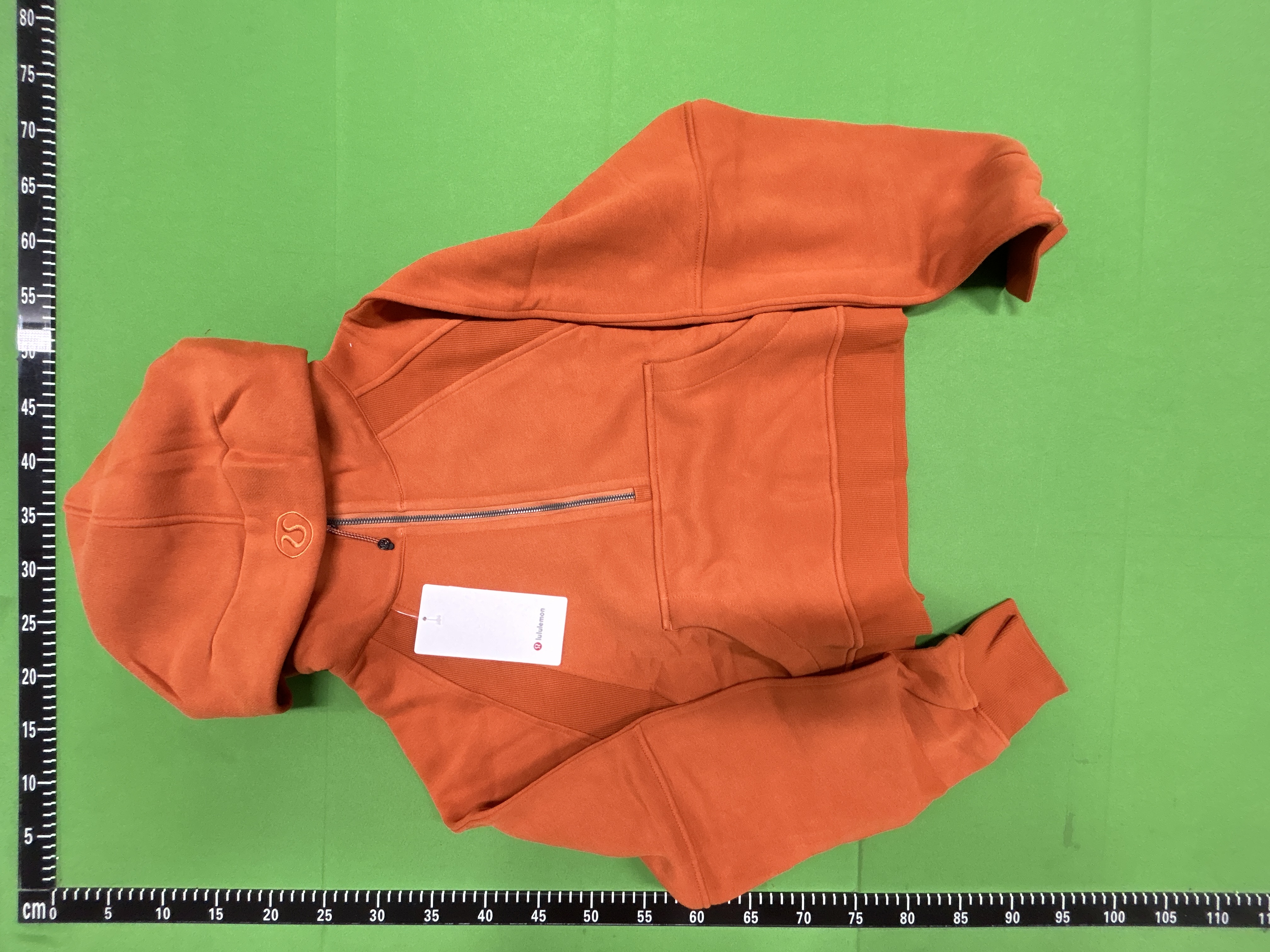 Foto QC 4 de Lululemon Scuba Sweatshirt Oversized Funnel Neck Half Zip Bone