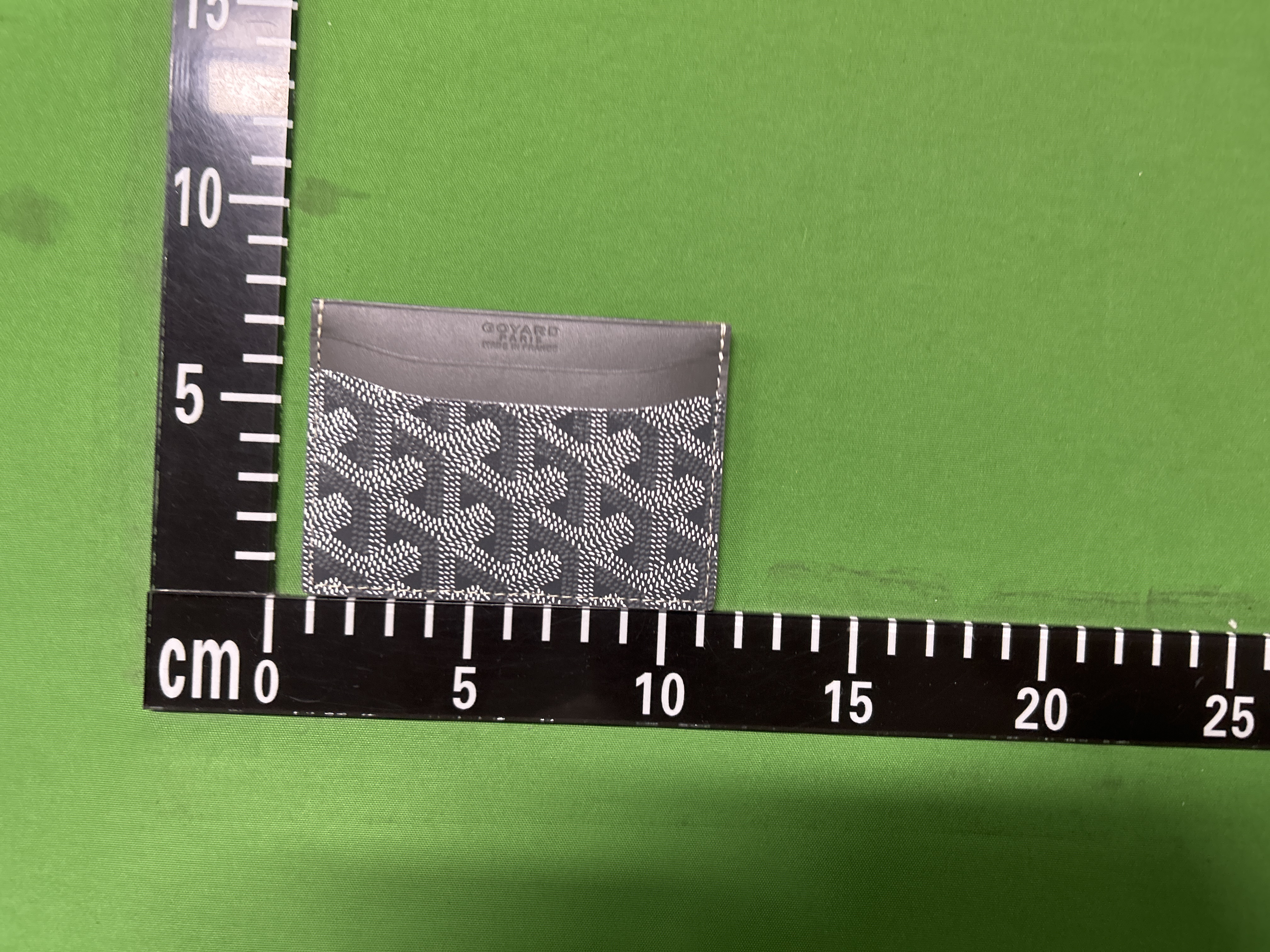 Foto QC 5 de Goyard Scrooge McDuck Saint Sulpice Card Holder Goyardine Grey
