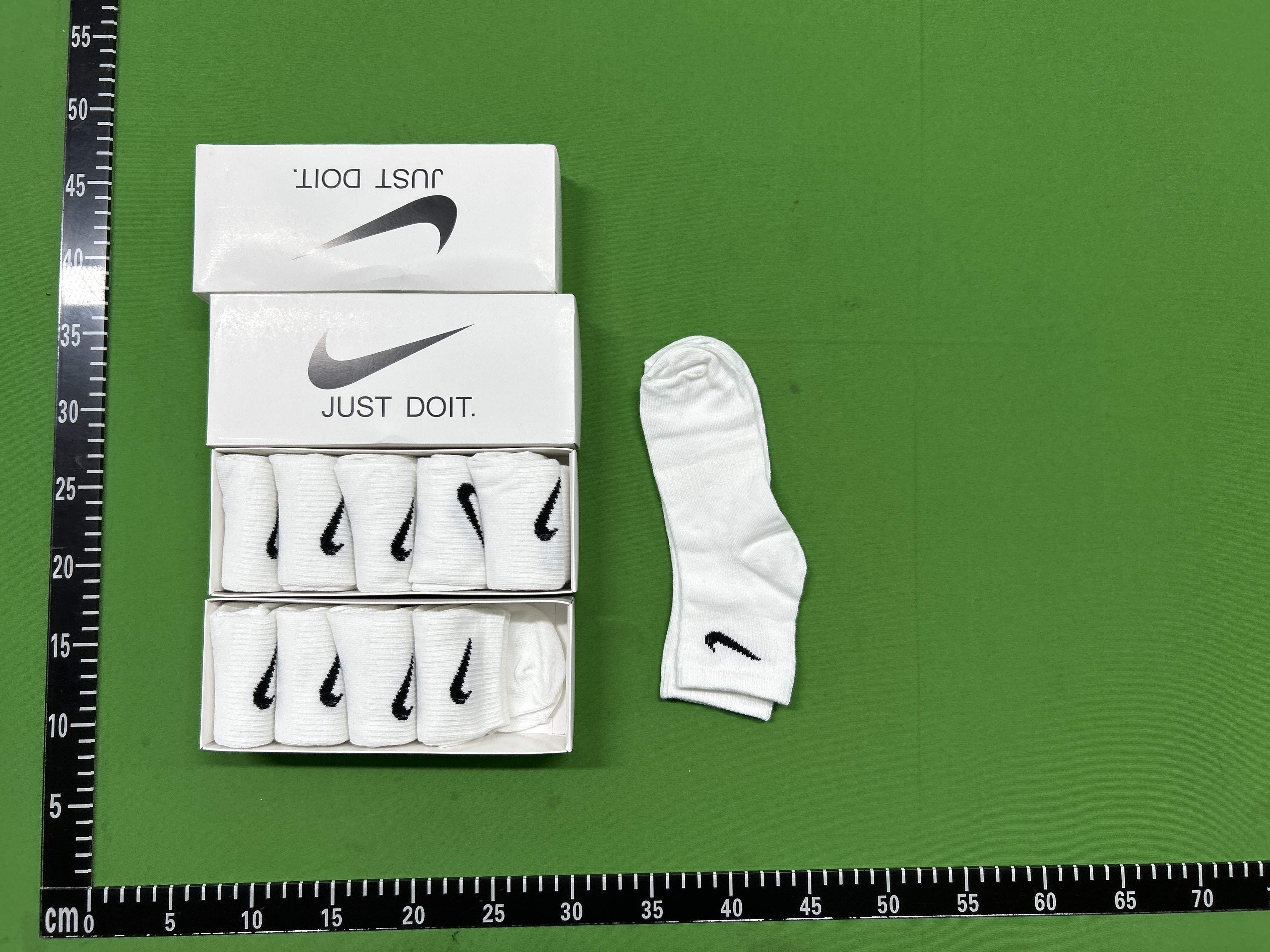 Foto QC 1 de Nike Crew Socks 2 Pairs Black White