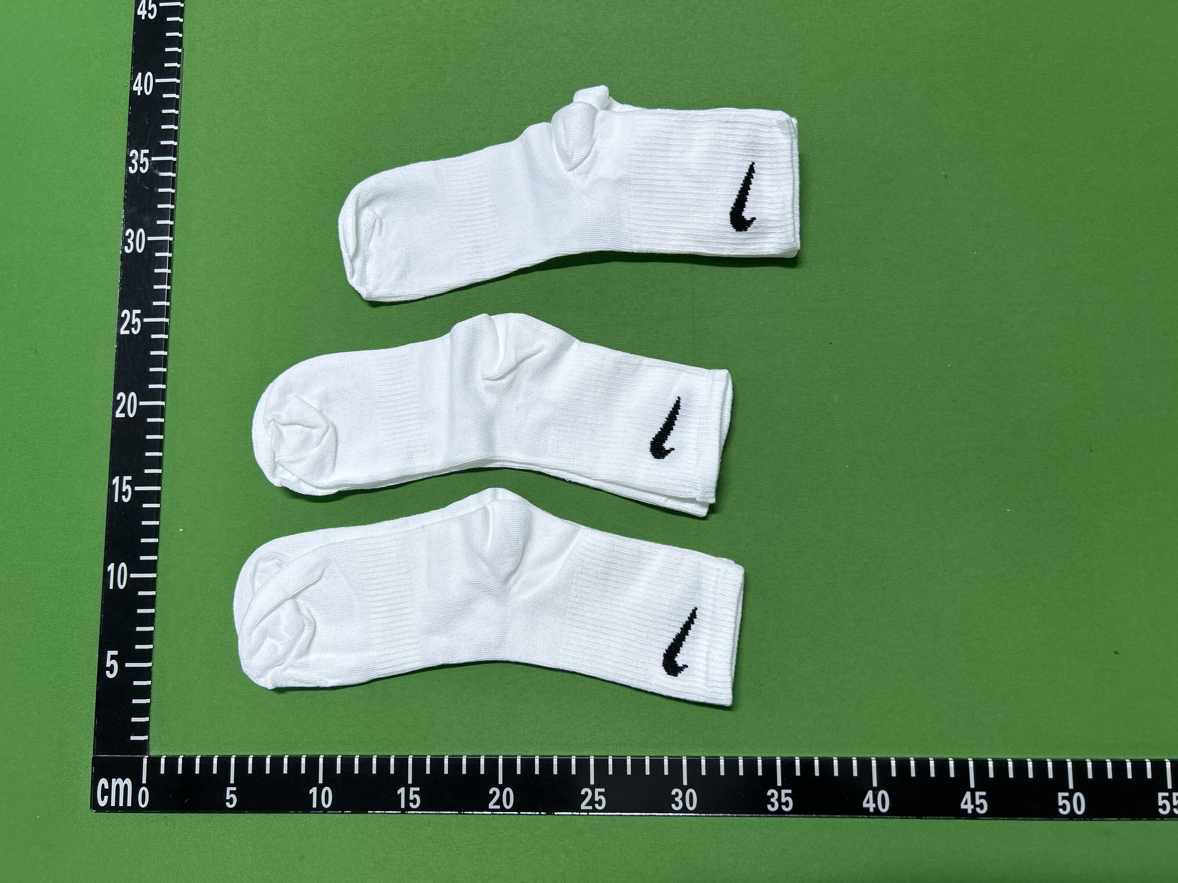 Foto QC 6 de Nike Crew Socks 2 Pairs Black White