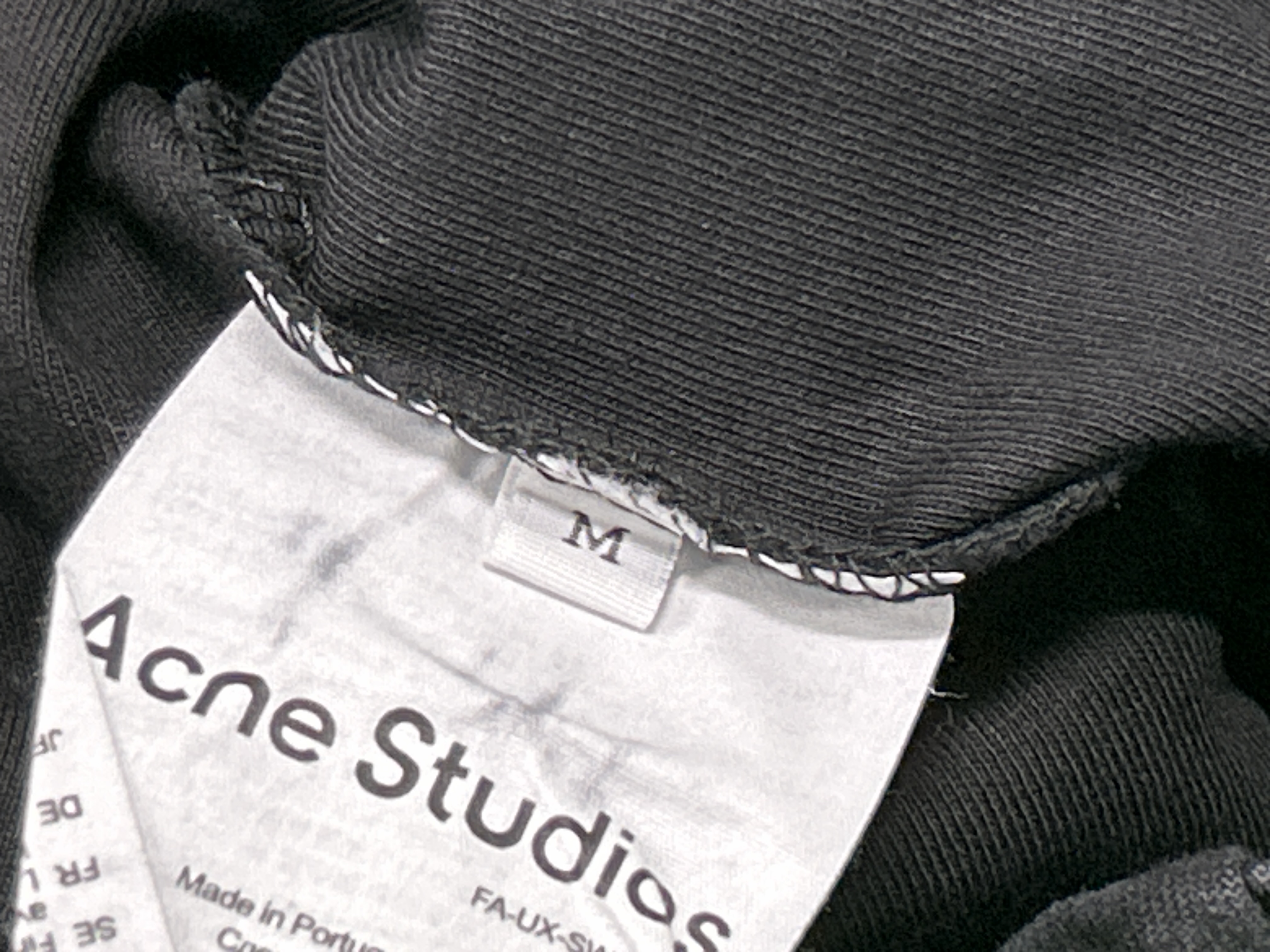 Foto QC 8 de Acne Studios 1996 Logo T-shirt Black