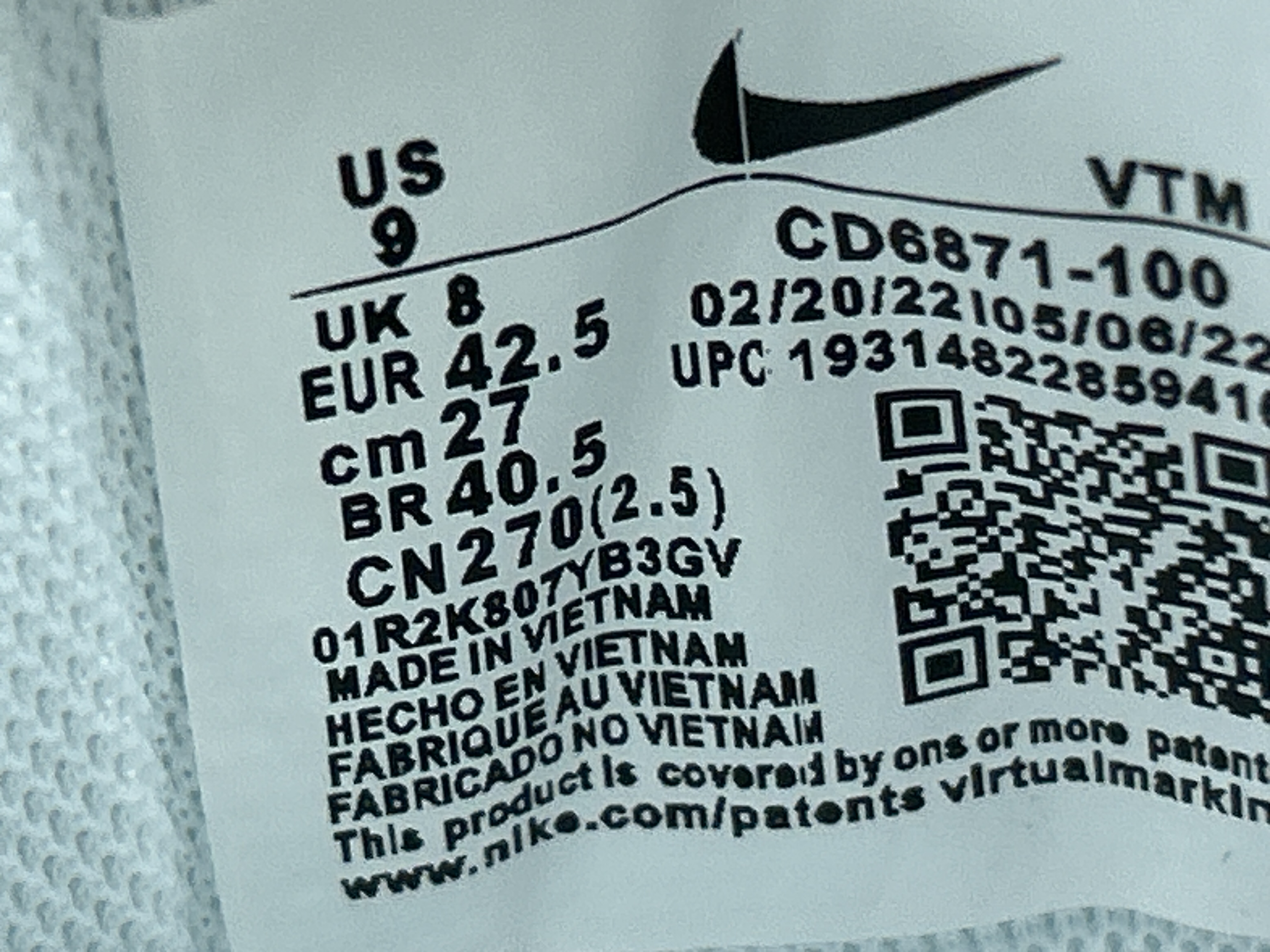 Foto QC 8 de Nike Air Max Plus 3 Retro Panda CK6716-100