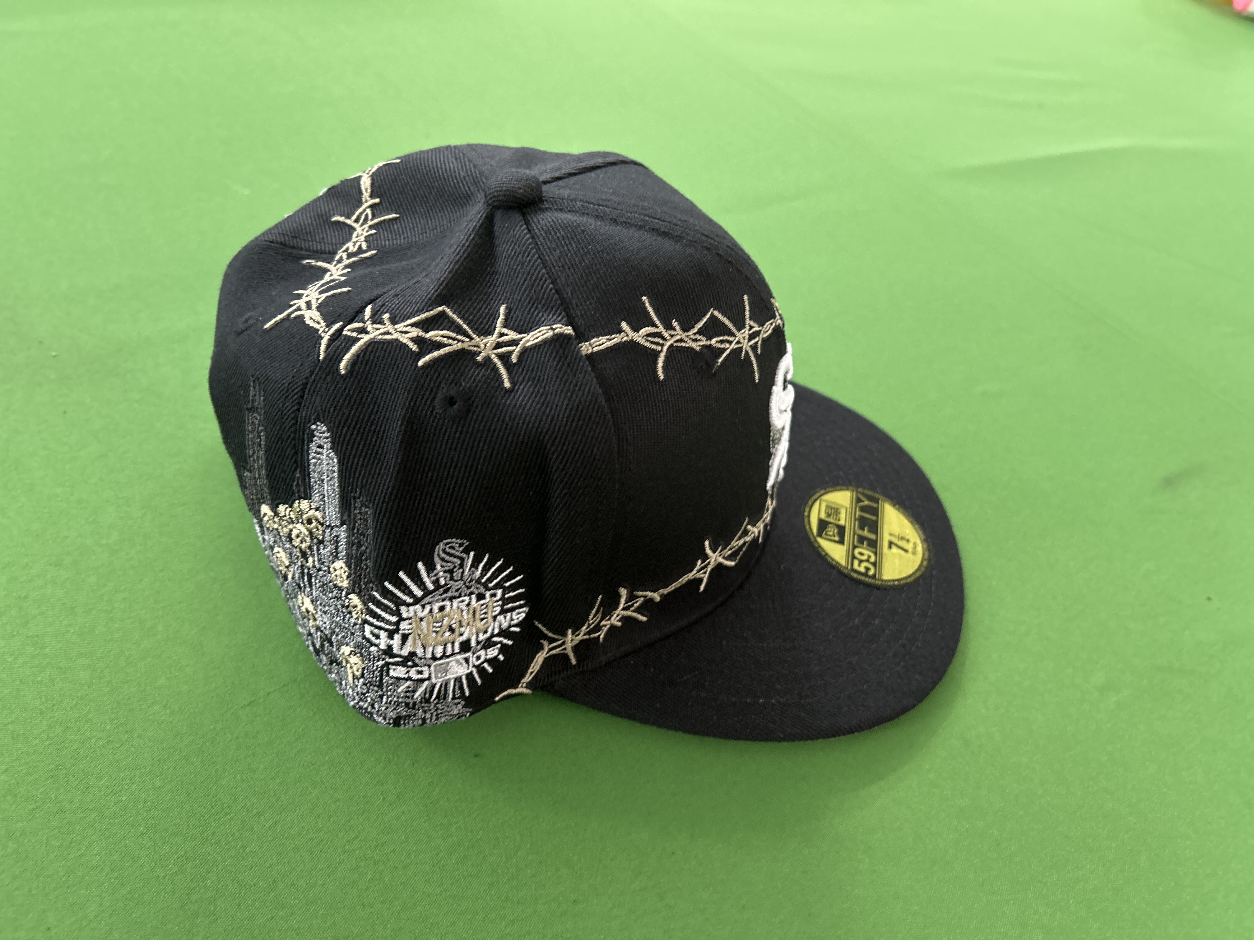 Foto QC 3 de Other Chicago White Sox 2005 World Series Skull Cap Black