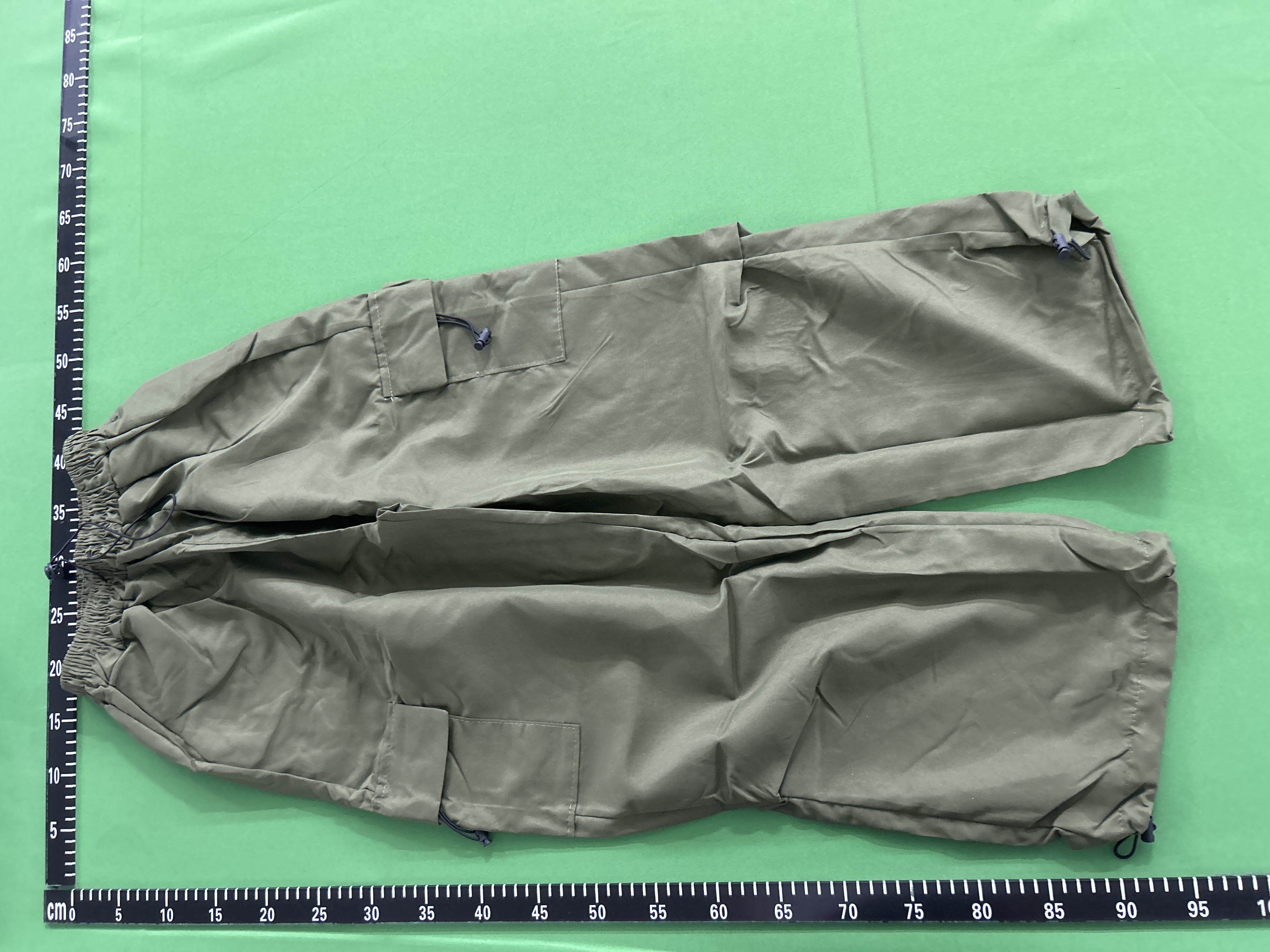 Foto QC 3 de Other Quick-Dry Parachute Cargo Pants Black