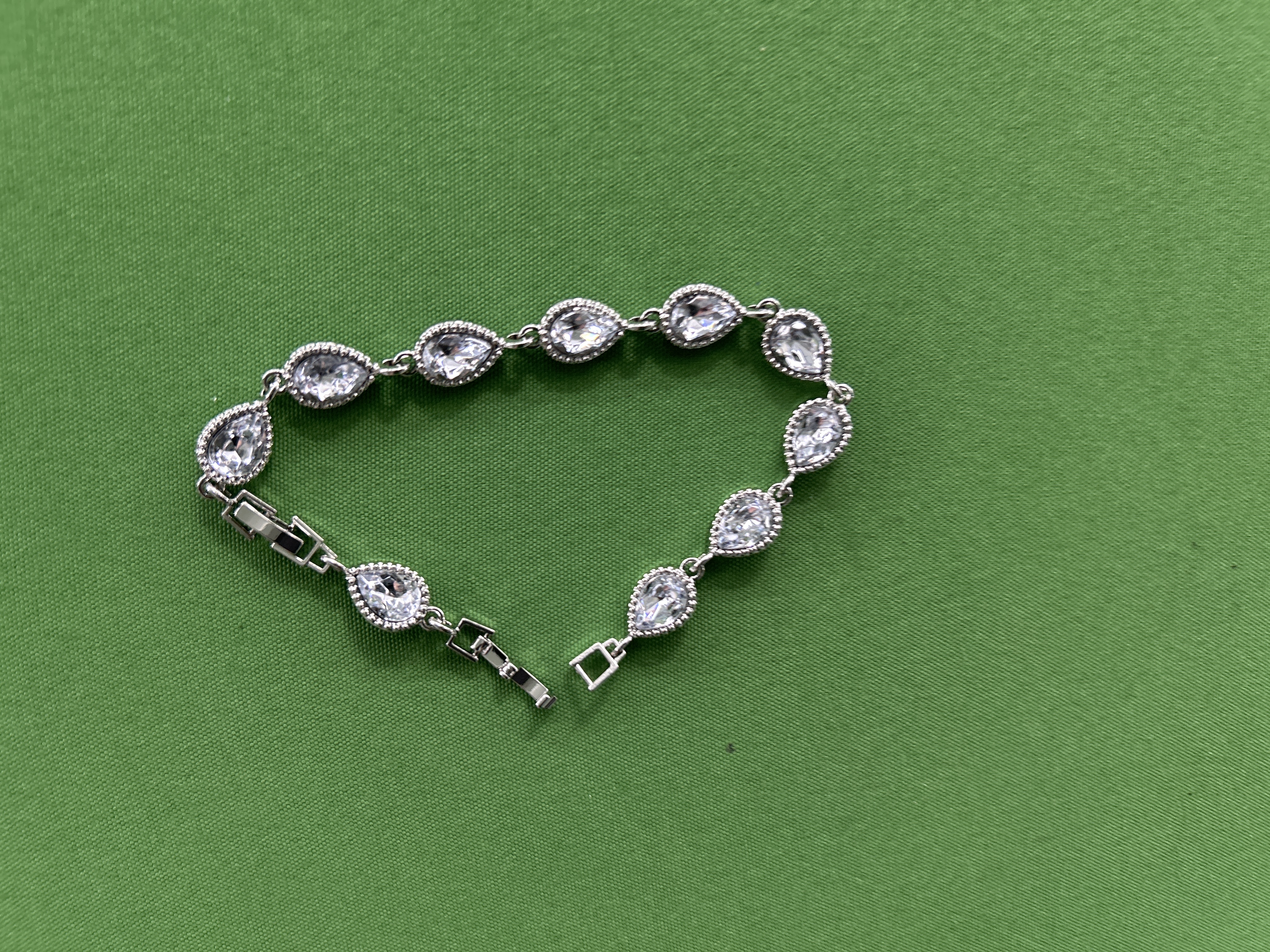 Foto QC 3 de Other Brand Bracelet Metal Rainbow Gemstone Multicolor