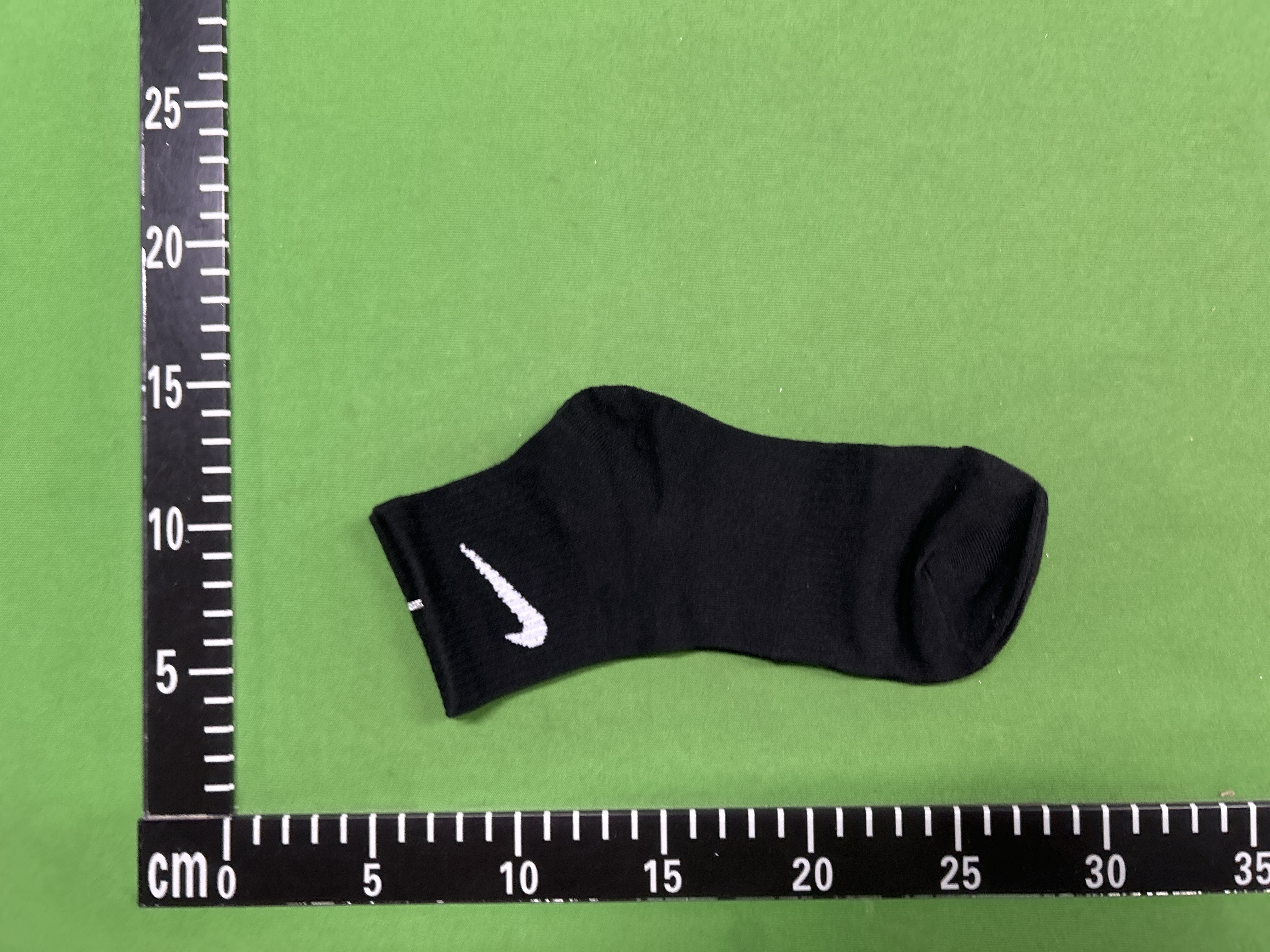 Foto QC 2 de Nike Crew Socks Cotton Ribbed Black White Grey
