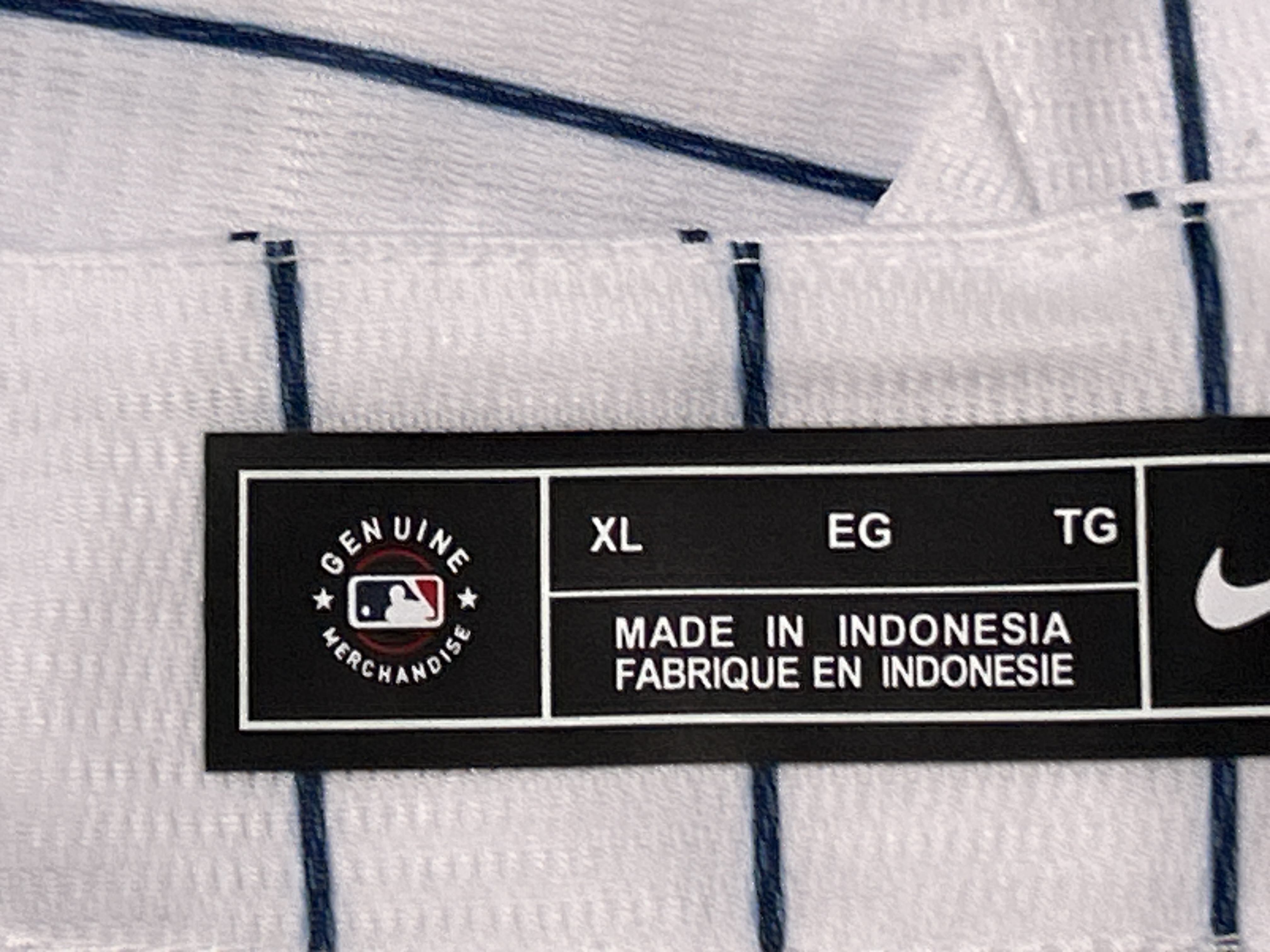 Foto QC 6 de Nike x New York Yankees Replica Jersey Black