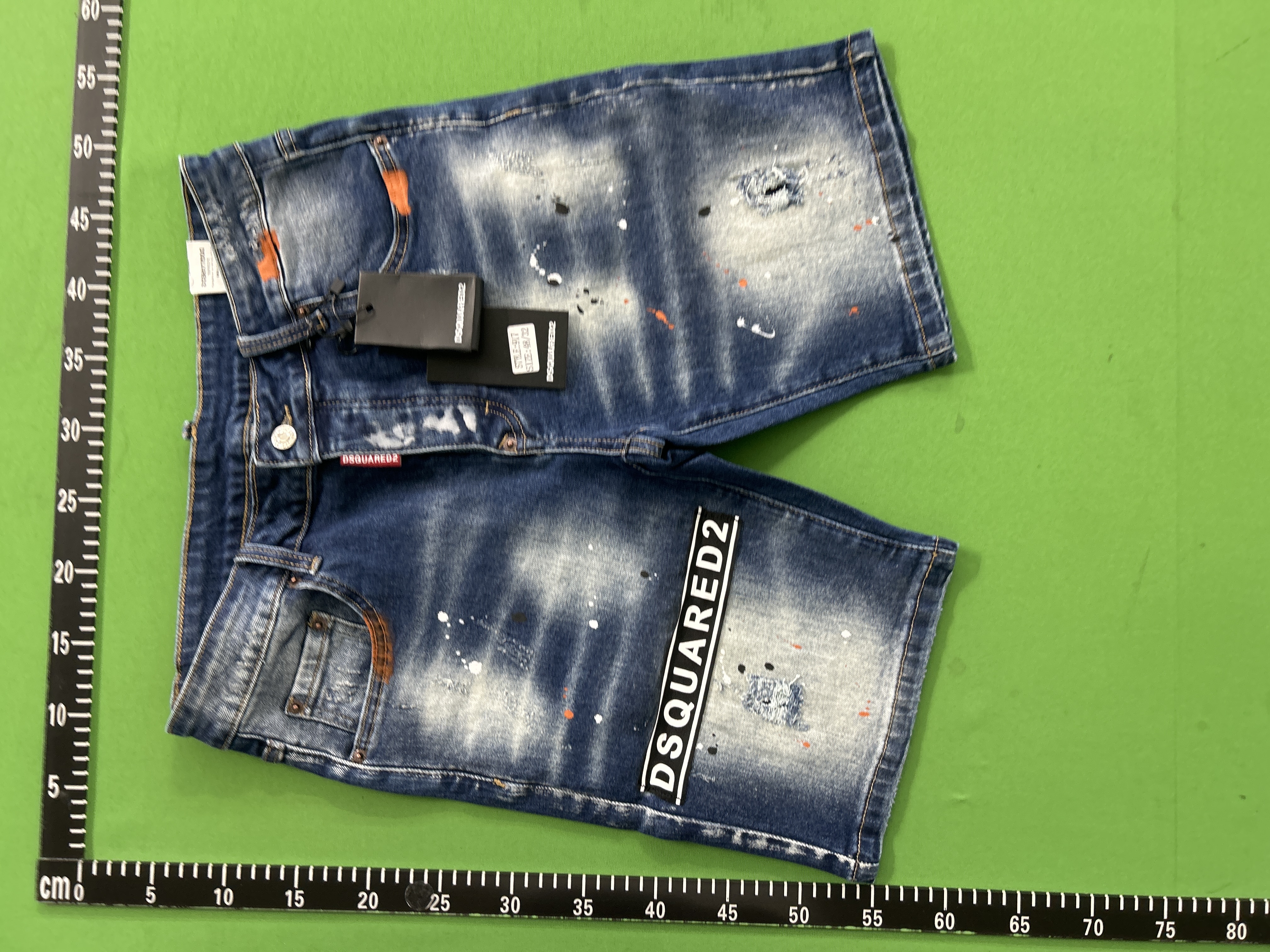 Foto QC 6 de DSQUARED2 ICON Jeans Paint Splatter Black