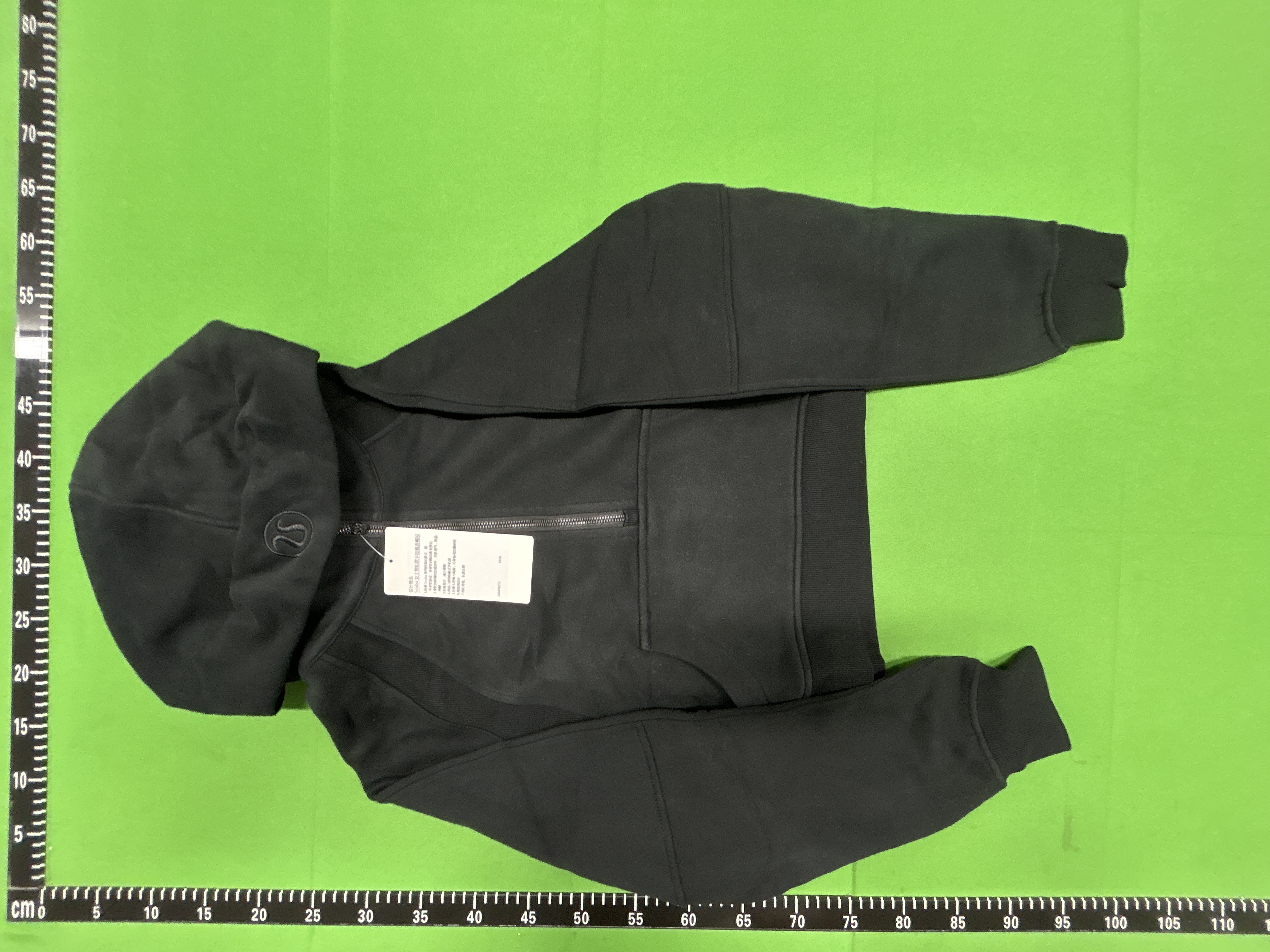 Foto QC 7 de Lululemon Scuba Sweatshirt Oversized Funnel Neck Half Zip Bone