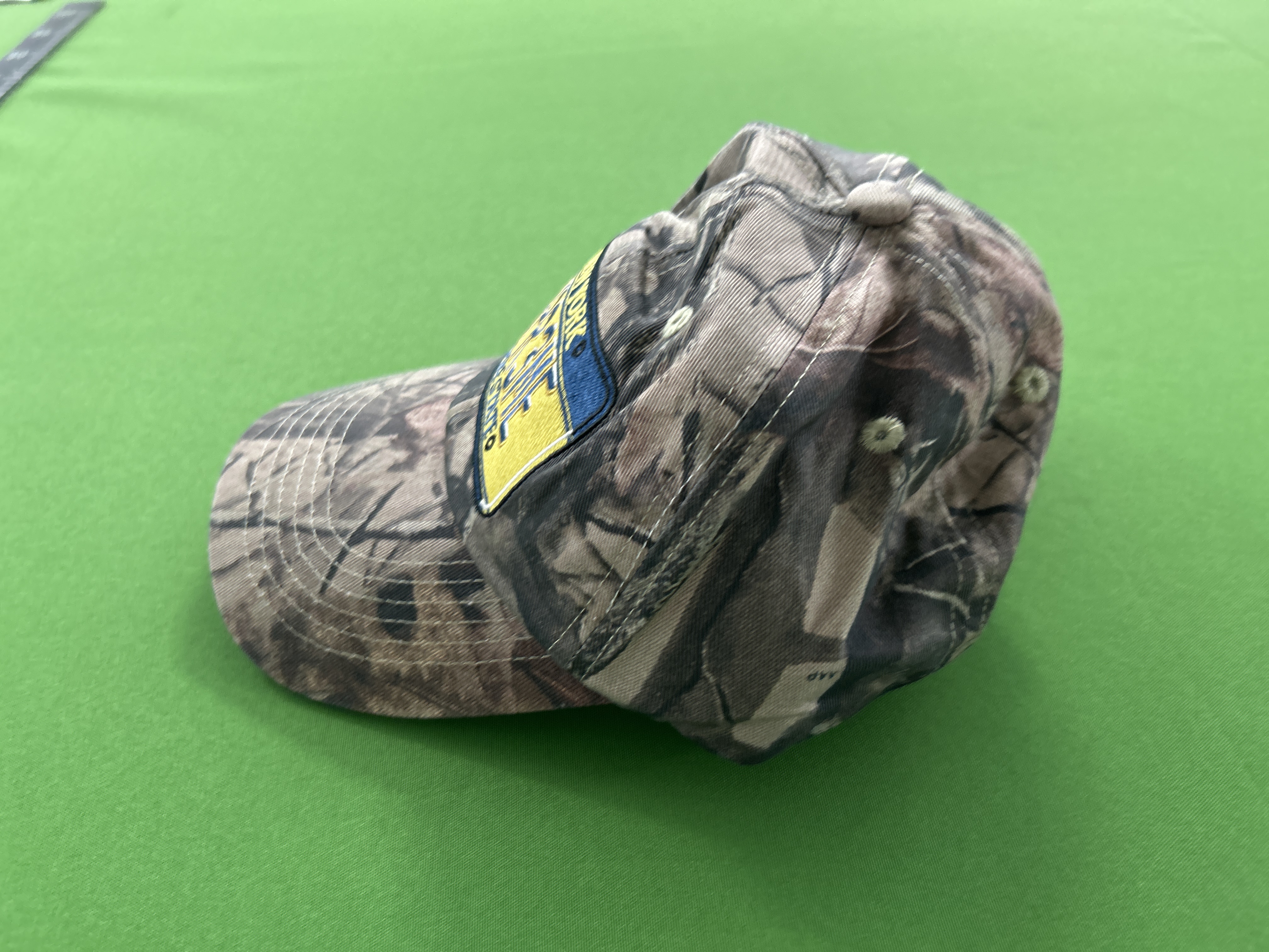 Foto QC 3 de Supreme License Plate 6-Panel Cap Woodland Camo